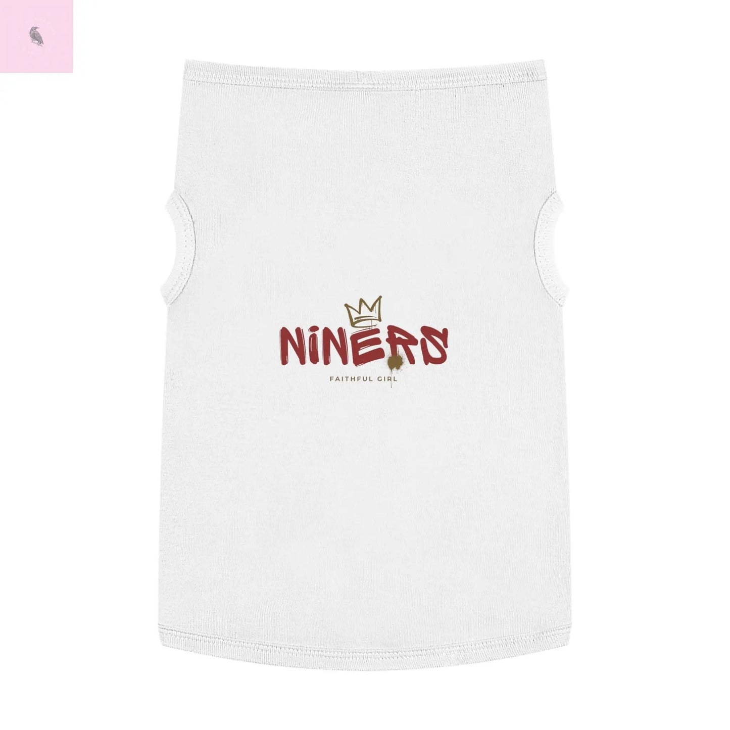 Dog Tank Top 49er Football The flirty crow