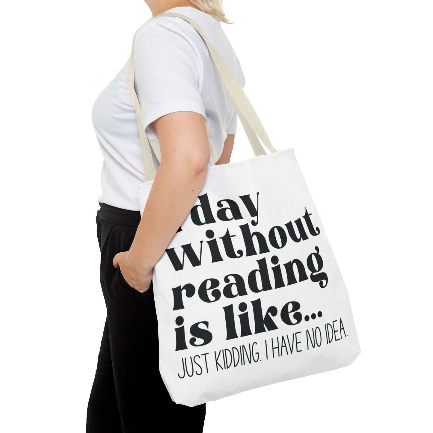 Book Lover Tote Bag, Funny Reading Quote, Literary Gift, Planner Bag, Library Tote, Reading Accessories, beach tote, grocery tote