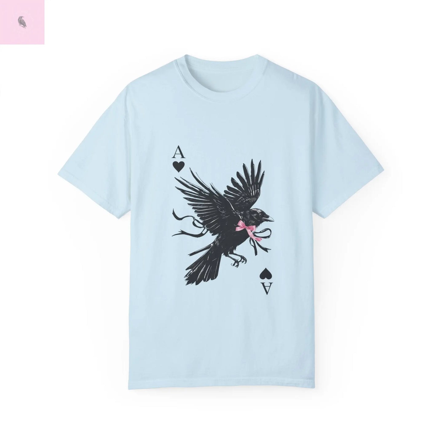 Crow Lovers Comfort Colors T-shirt - The flirty crow
