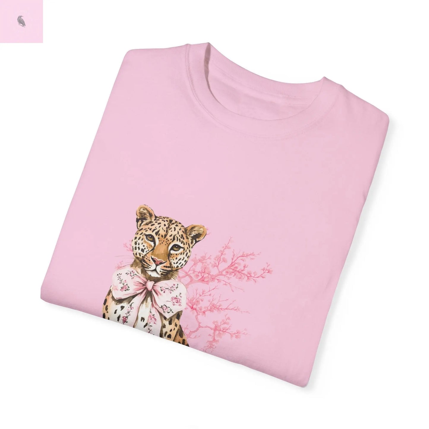 Chinoiserie Chic Leopard T-shirt The flirty crow