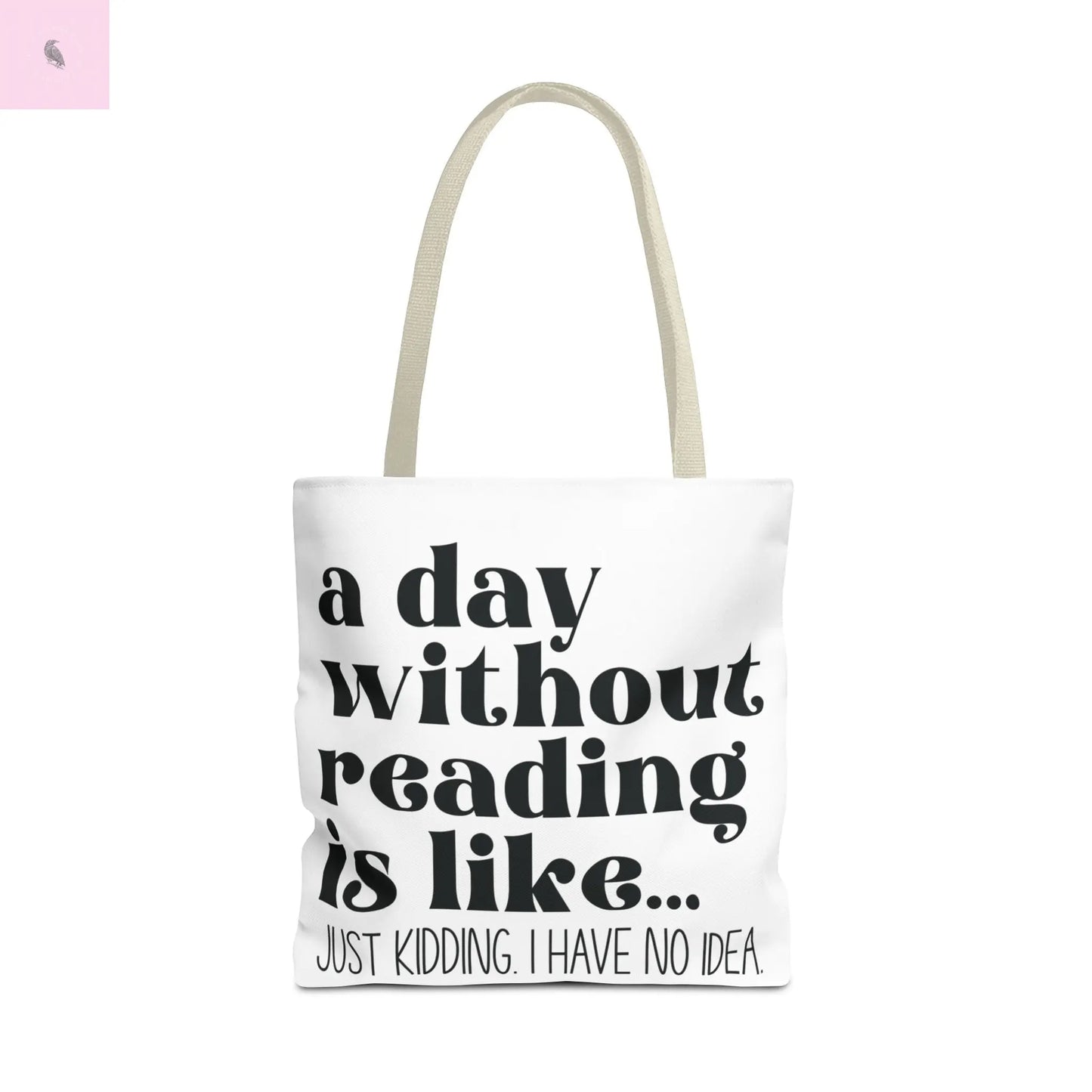 Book Lover Tote Bag, Funny Reading Quote, Literary Gift, Planner Bag, Library Tote, Reading Accessories, beach tote, grocery tote Printify