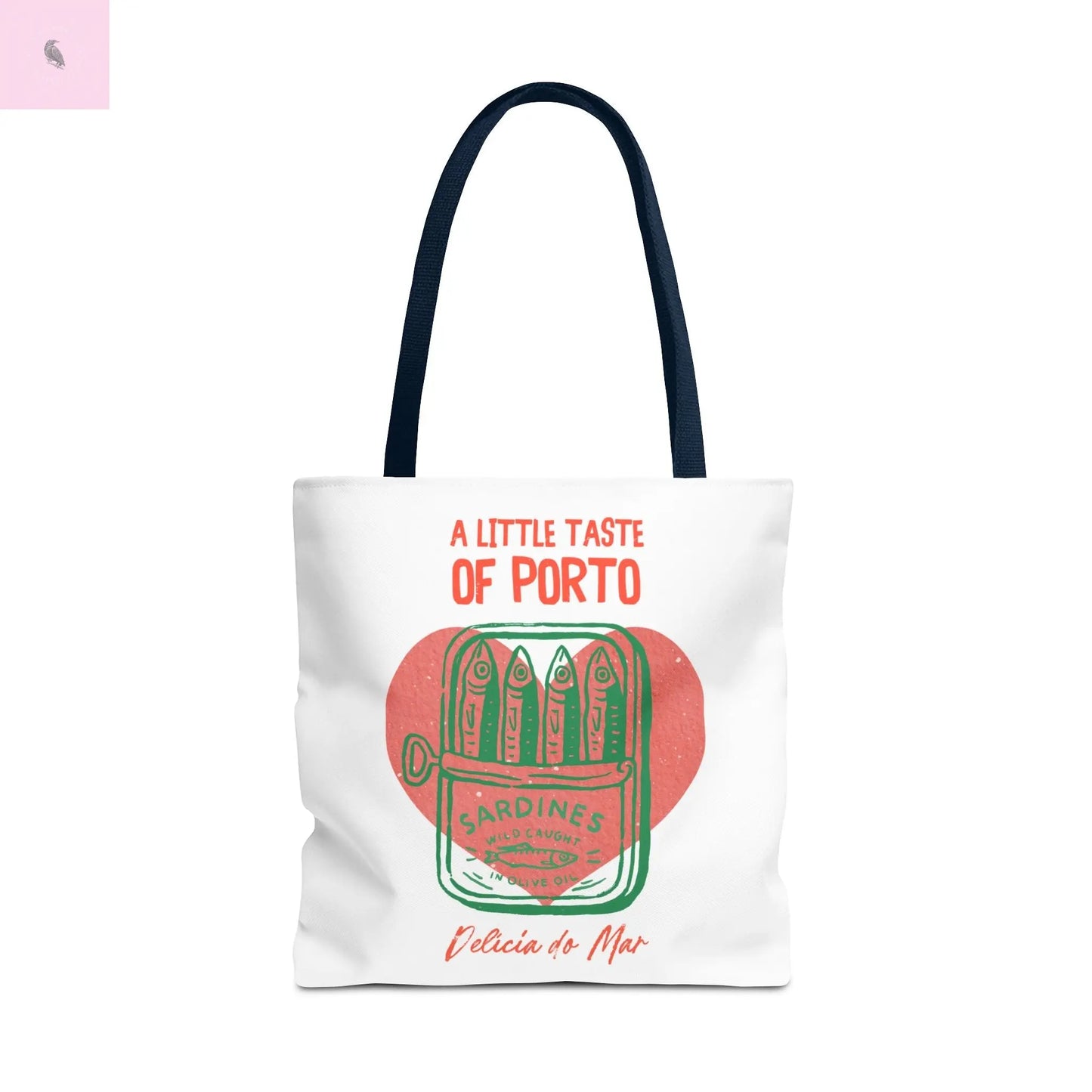 Porto-Inspired Tote Bag, Eco-Friendly Shopping Bag, Travel Tote, Gift for Food Lovers, Beach Bag, Everyday Carryall Printify