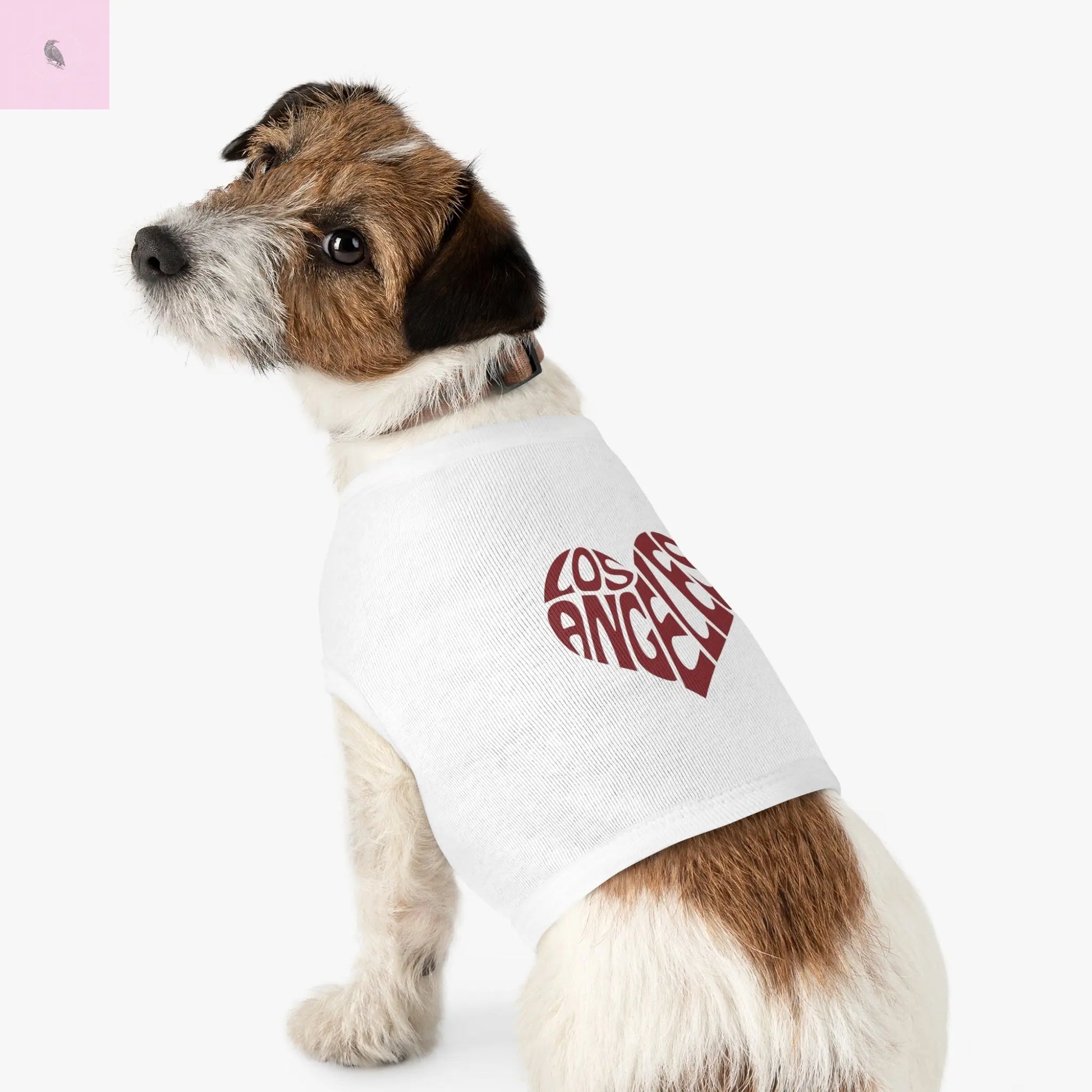 Pet Tank Top - Los Angeles Design for Pets The flirty crow