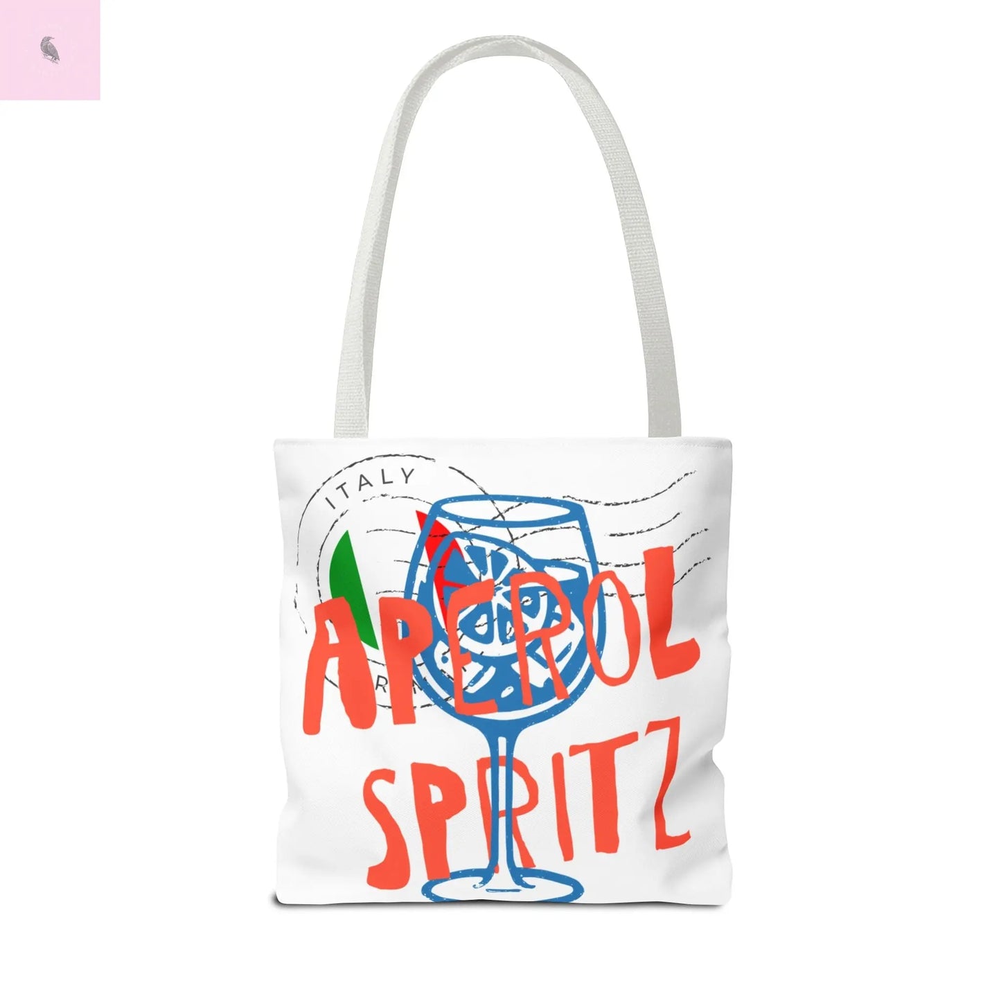 Aperol Spritz Tote Bag, Stylish Beach Bag, Summer Accessory, Gift for Cocktail Lovers, Travel Bag, Fun Party Tote The flirty crow
