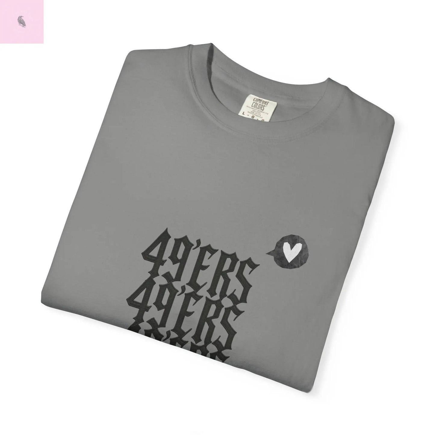 Vintage 49ers Unisex T-Shirt - The flirty crow