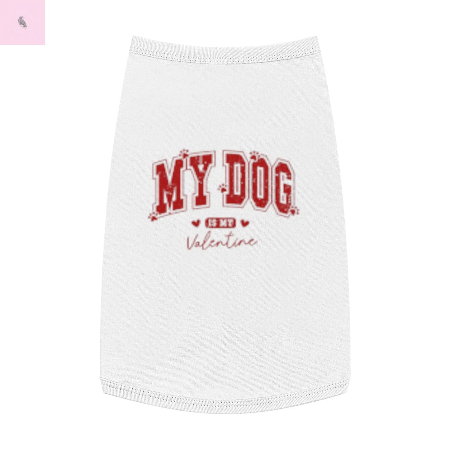 Pet Tank Top The flirty crow