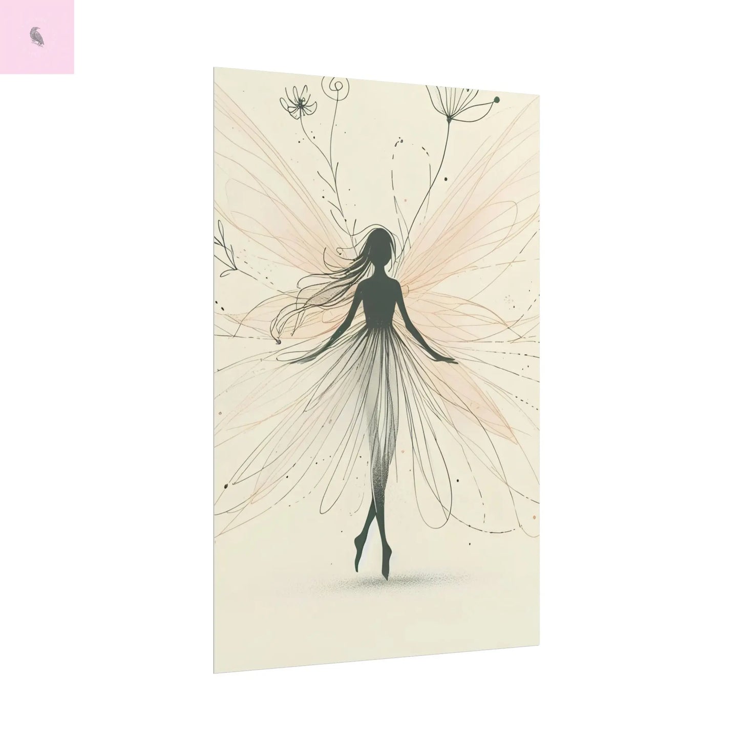 Fairy Poster - The flirty crow