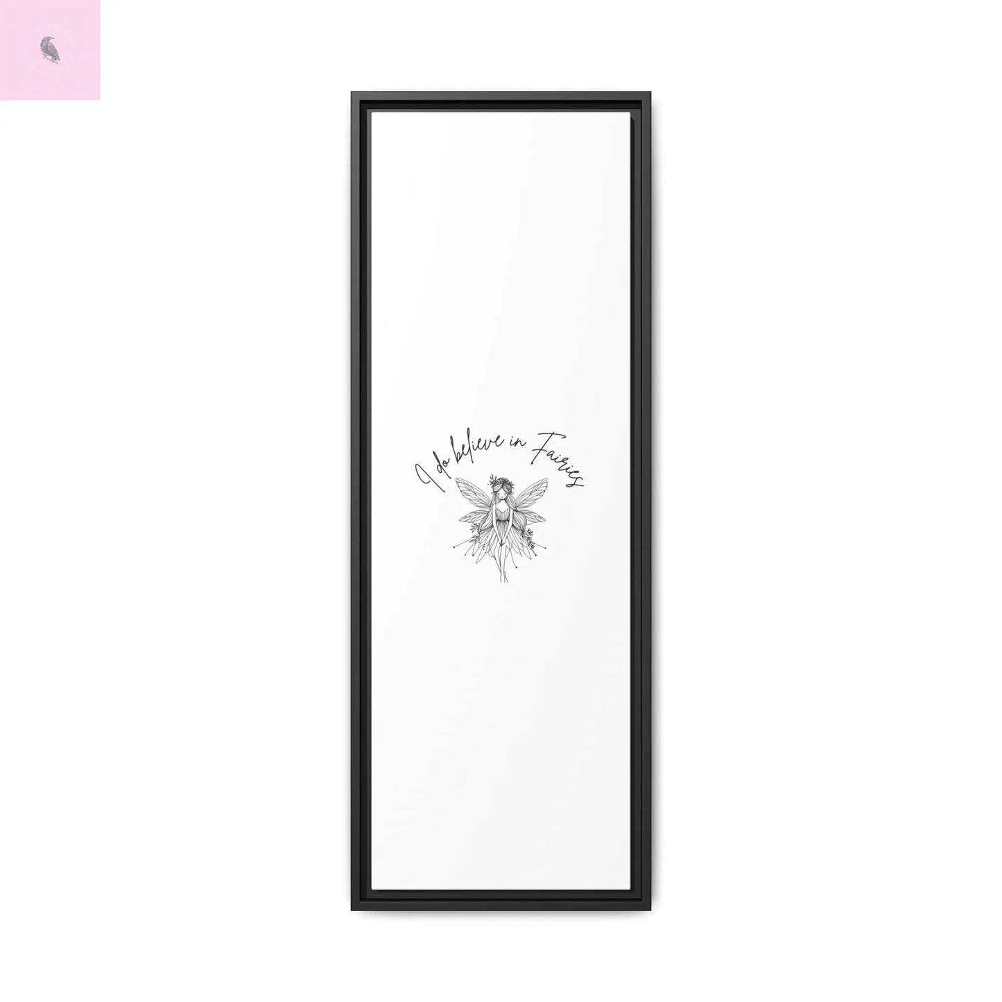 Fairies Canvas, Framed (Multi-color) - The flirty crow