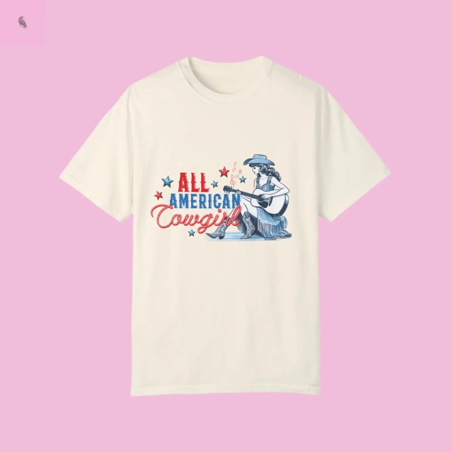 All American Cowboy Unisex T-shirt The flirty crow