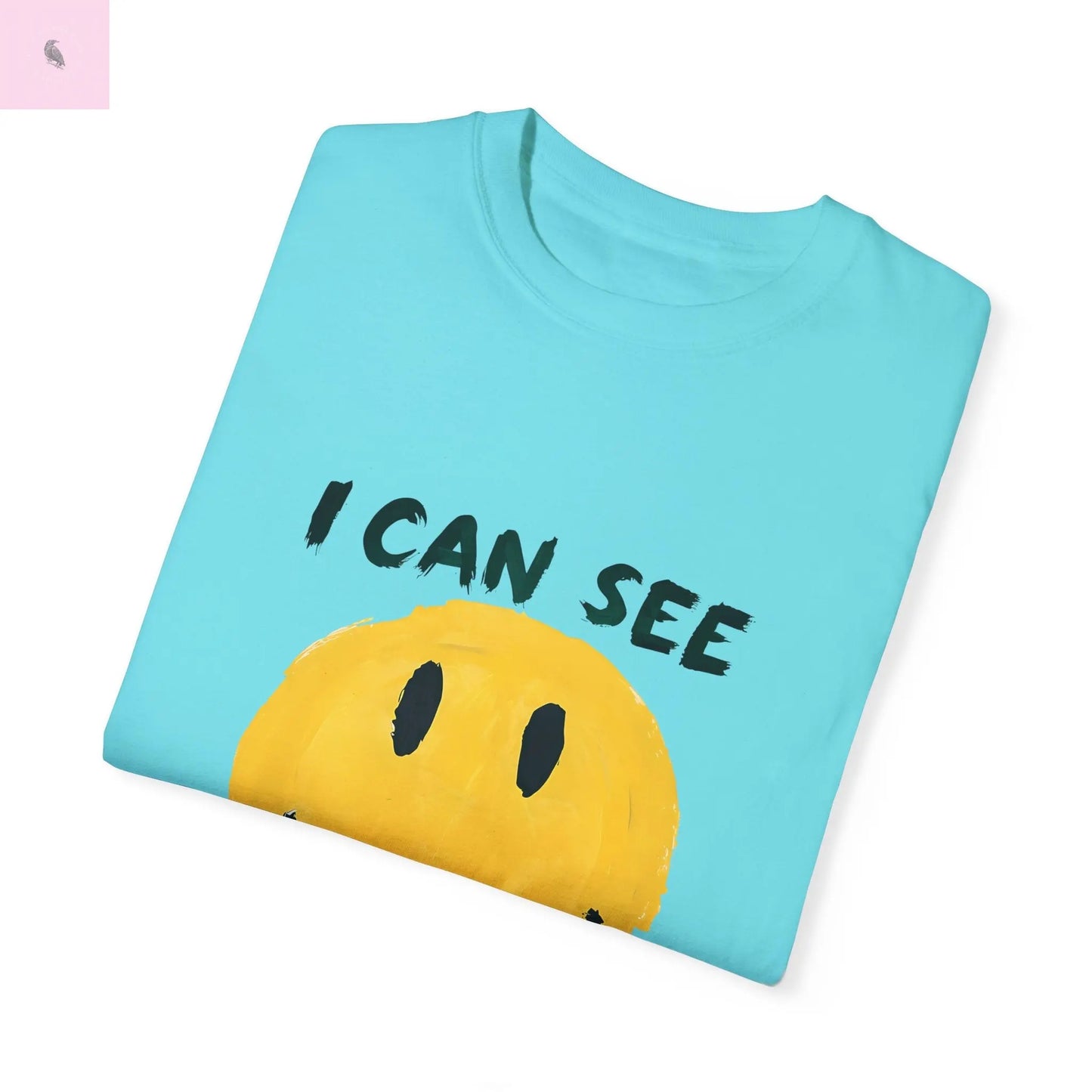 Funny Smiling Through the BS Unisex Tee - The flirty crow
