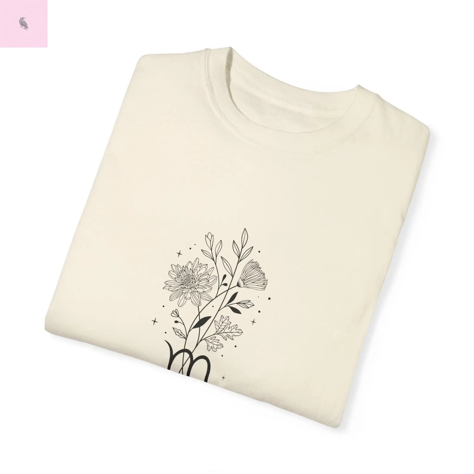 Scorpio birth flower T-Shirt for Astrology Lovers Printify