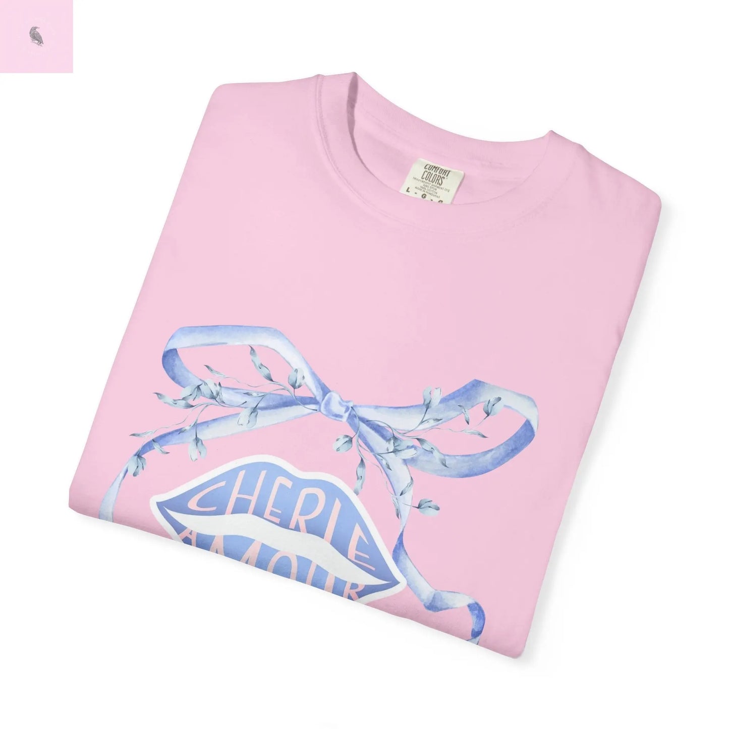 Coquette Comfort Colors T-Shirt - Trending unisex unique cute Spring Tshirt. The flirty crow