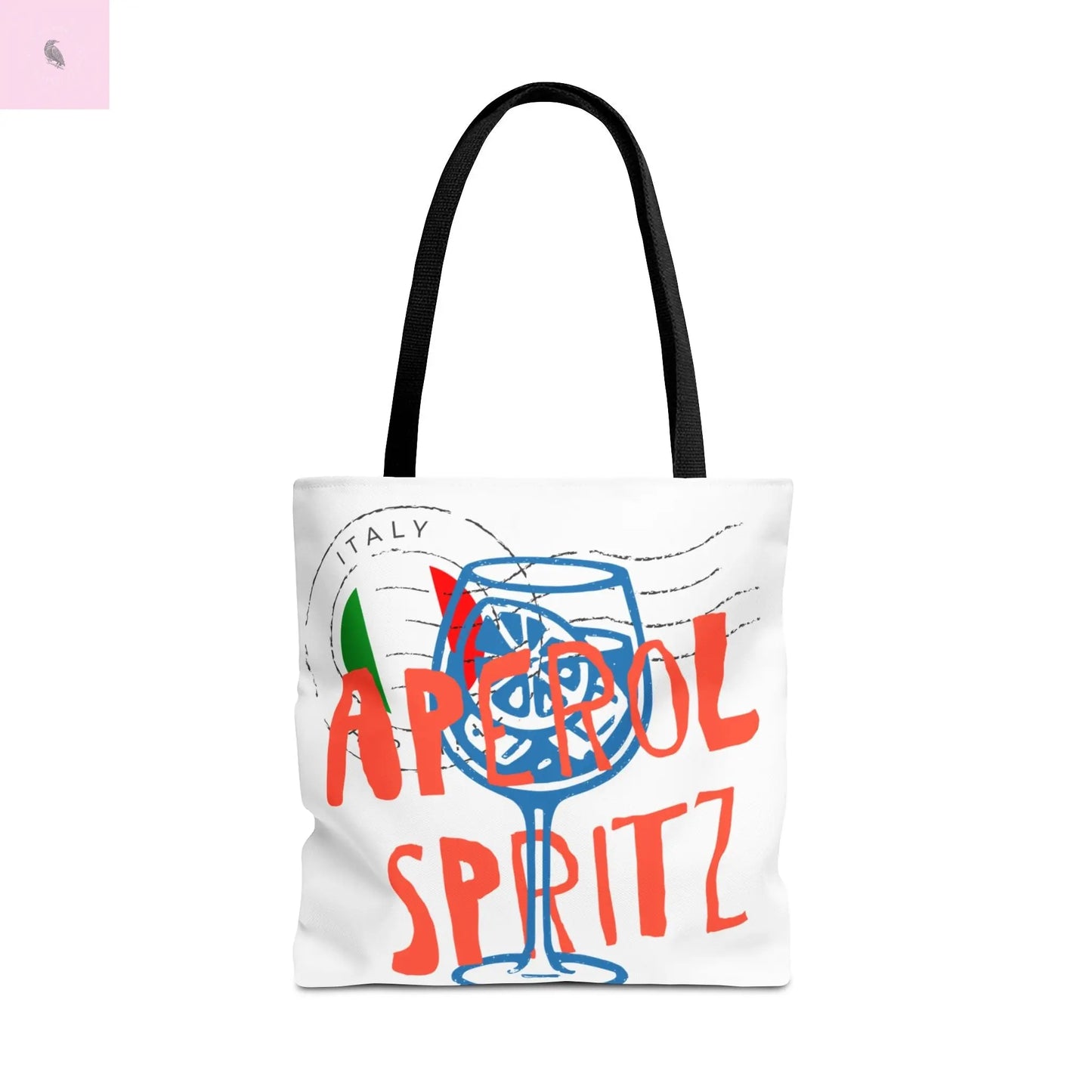 Aperol Spritz Tote Bag, Stylish Beach Bag, Summer Accessory, Gift for Cocktail Lovers, Travel Bag, Fun Party Tote The flirty crow