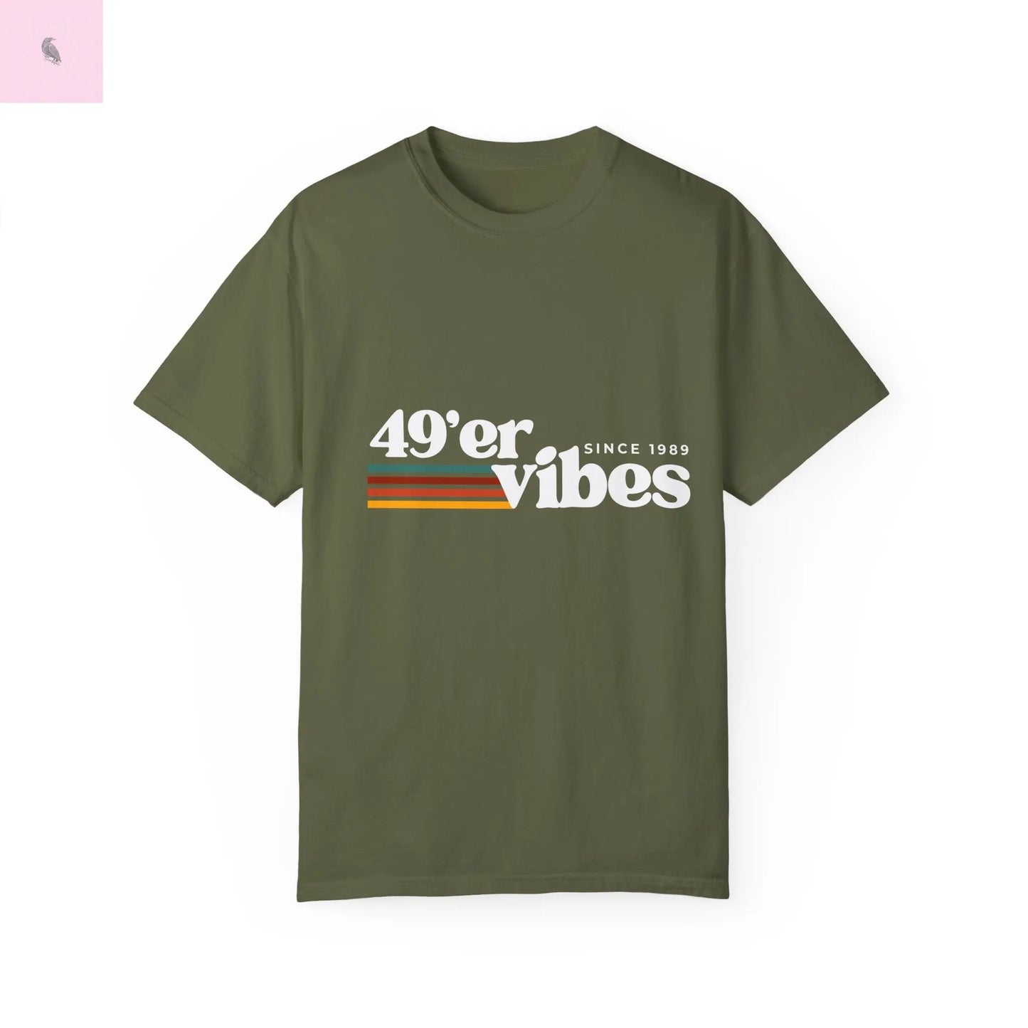 49'er Vibes Unisex T-Shirt - Retro Style, Perfect for Casual Wear & Celebrations The flirty crowtshirt