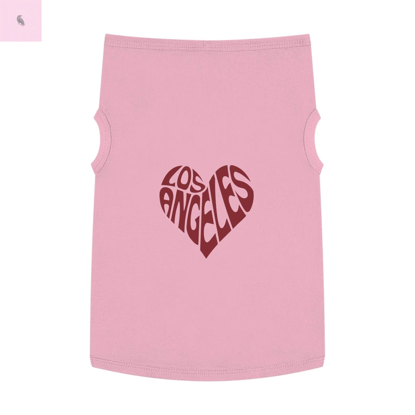 Pet Tank Top - Los Angeles Design for Pets The flirty crow