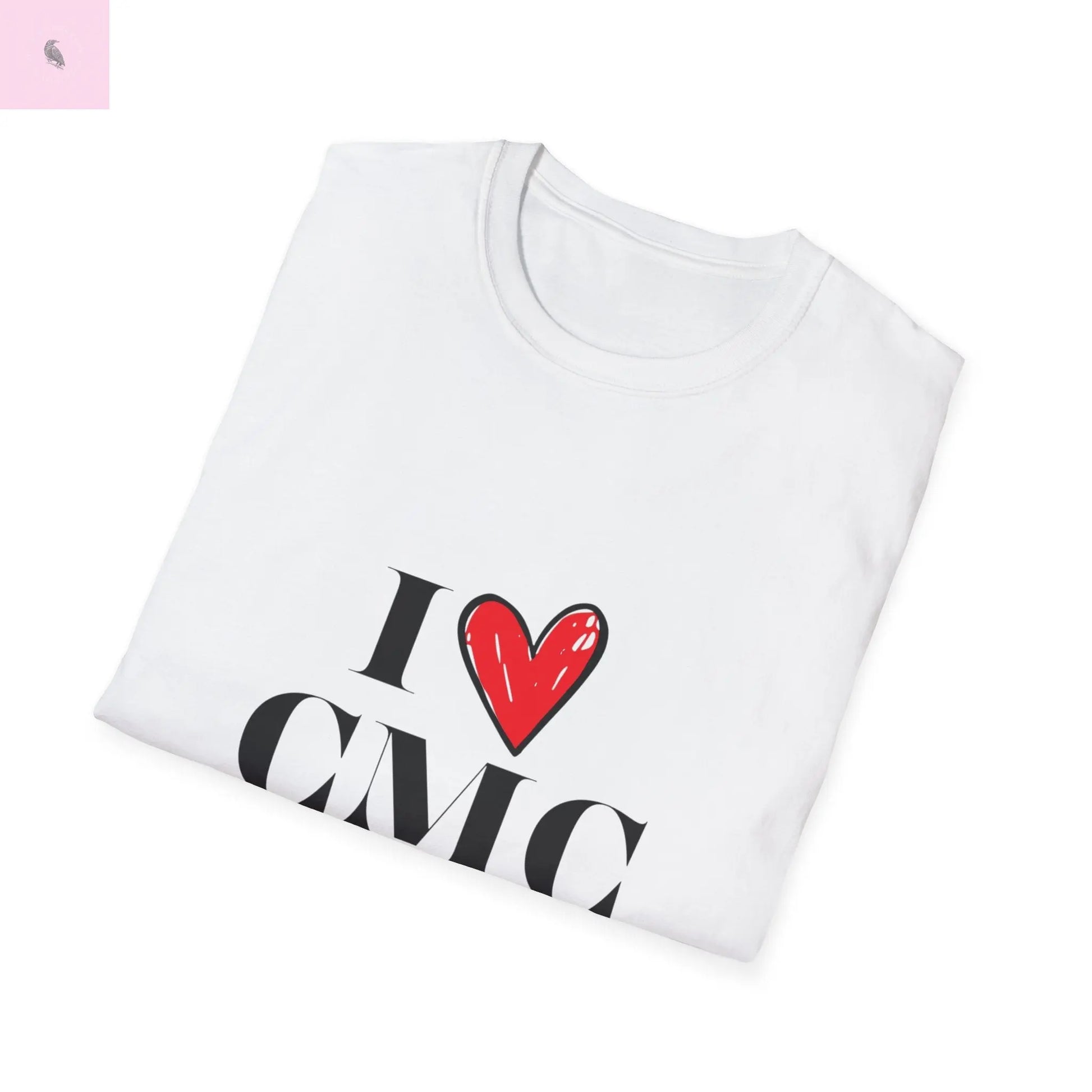 I Love CMC Unisex 49erT-Shirt, gift for niner fan, Game Day tee, 49er tshirt The flirty crow