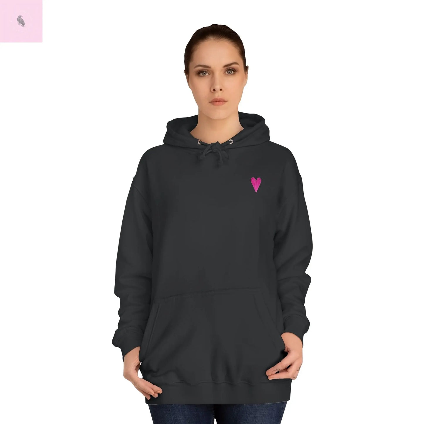Skateboarding Hoodie - Unisex College Hoodie The flirty crow