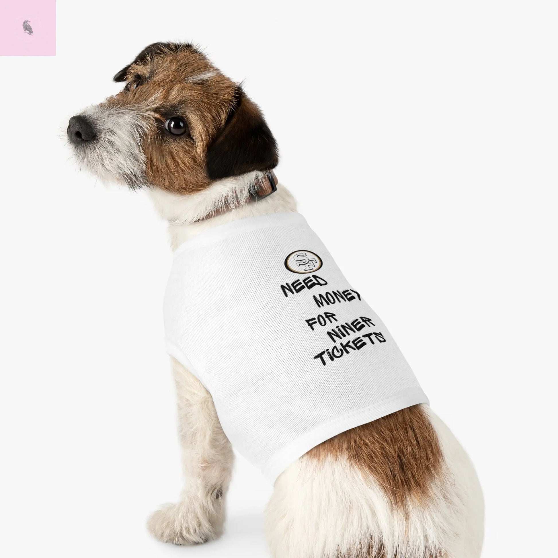 Dog Tank Top 49er Football The flirty crow