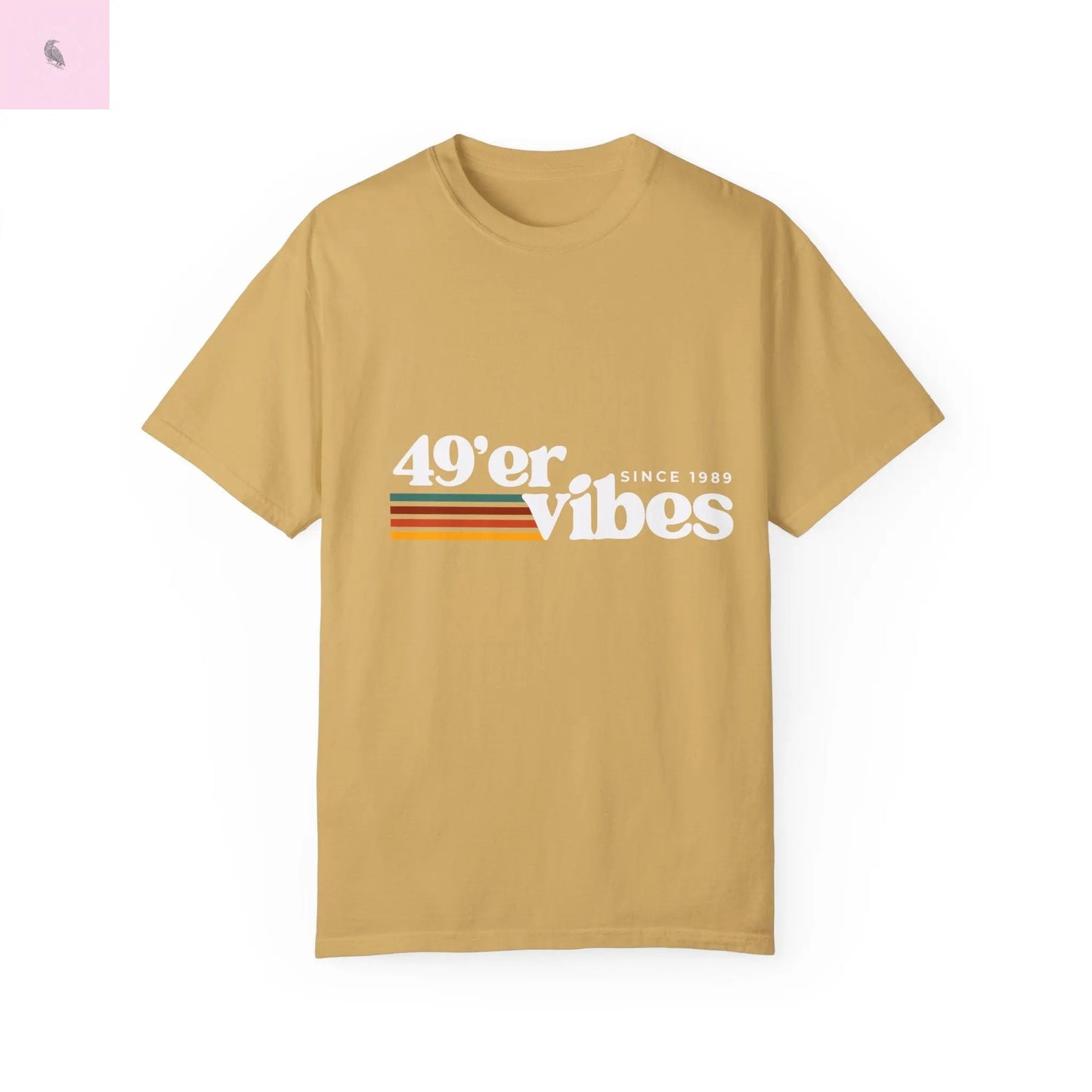 49'er Vibes Unisex T-Shirt - Retro Style, Perfect for Casual Wear & Celebrations The flirty crowtshirt