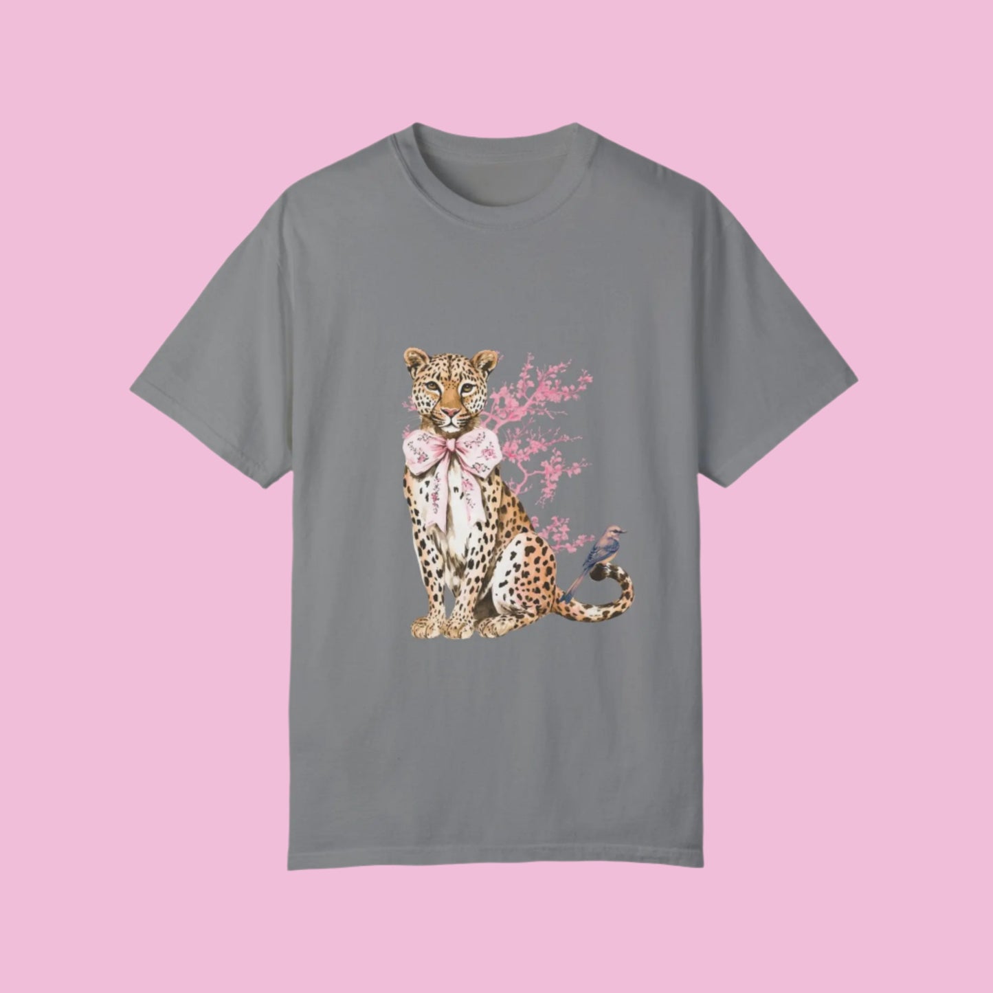 Chinoiserie Chic Leopard T-shirt Printify