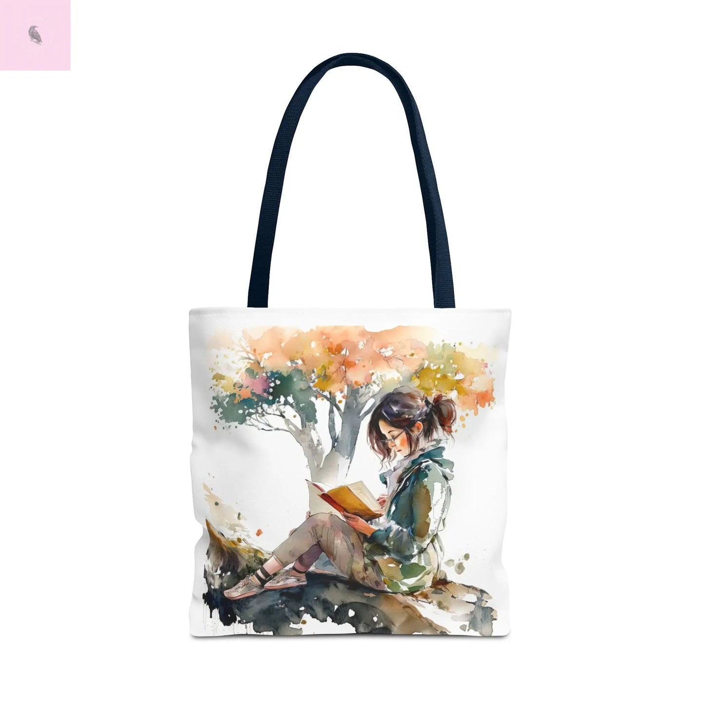 Reading Tote Bag, Literary Gift, Book Lover Tote, Eco-Friendly Bag, readers shopping Tote, book club bag The flirty crow