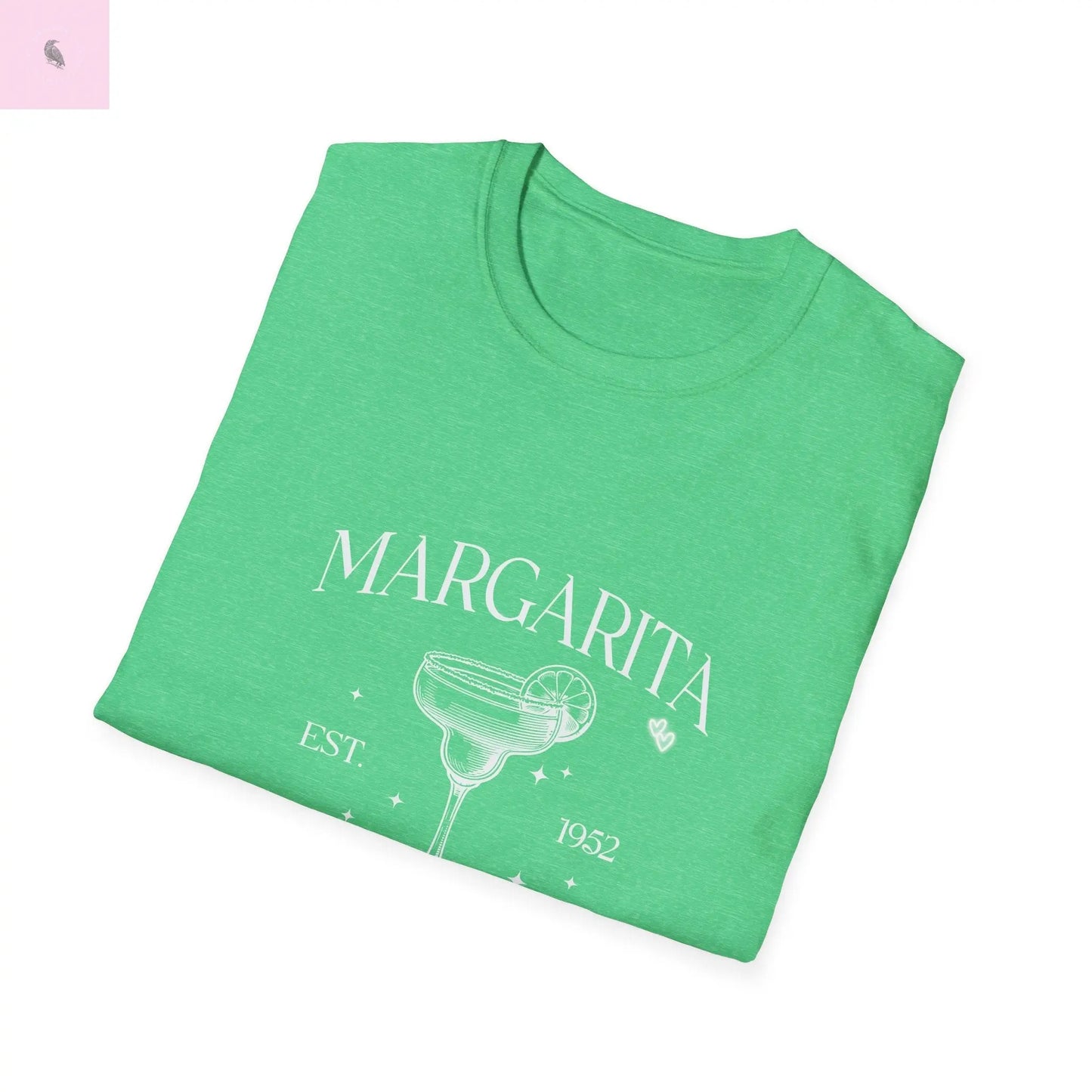 Margarita lovers Softstyle cotton T-Shirt the flirty crow