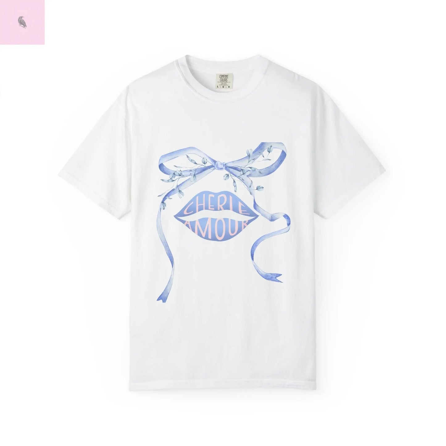 Coquette Comfort Colors T-Shirt - Trending unisex unique cute Spring Tshirt. The flirty crow