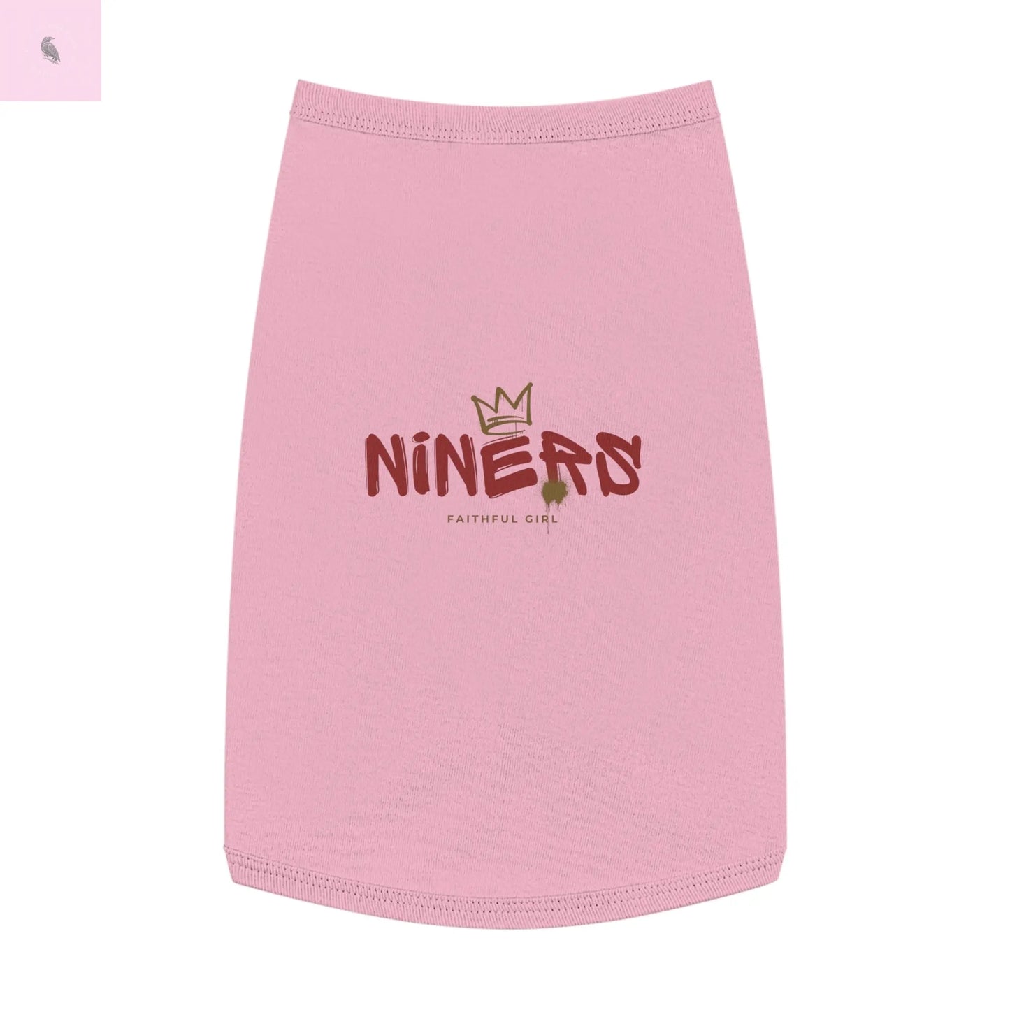 Dog Tank Top 49er Football The flirty crow