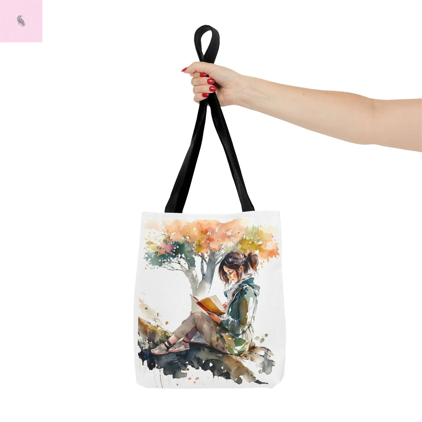 Reading Tote Bag, Literary Gift, Book Lover Tote, Eco-Friendly Bag, readers shopping Tote, book club bag The flirty crow