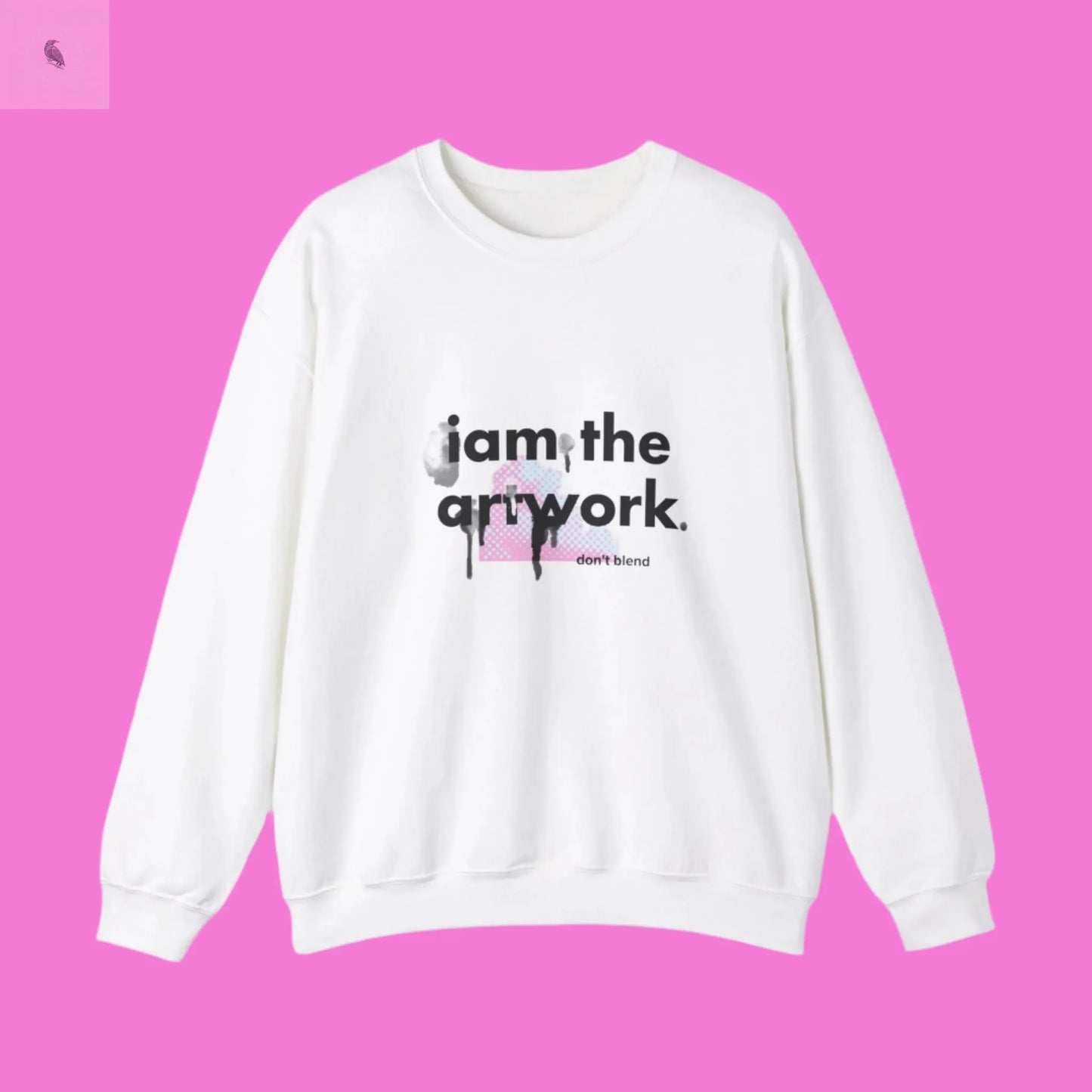 Art Lover Sweatshirt The flirty crow