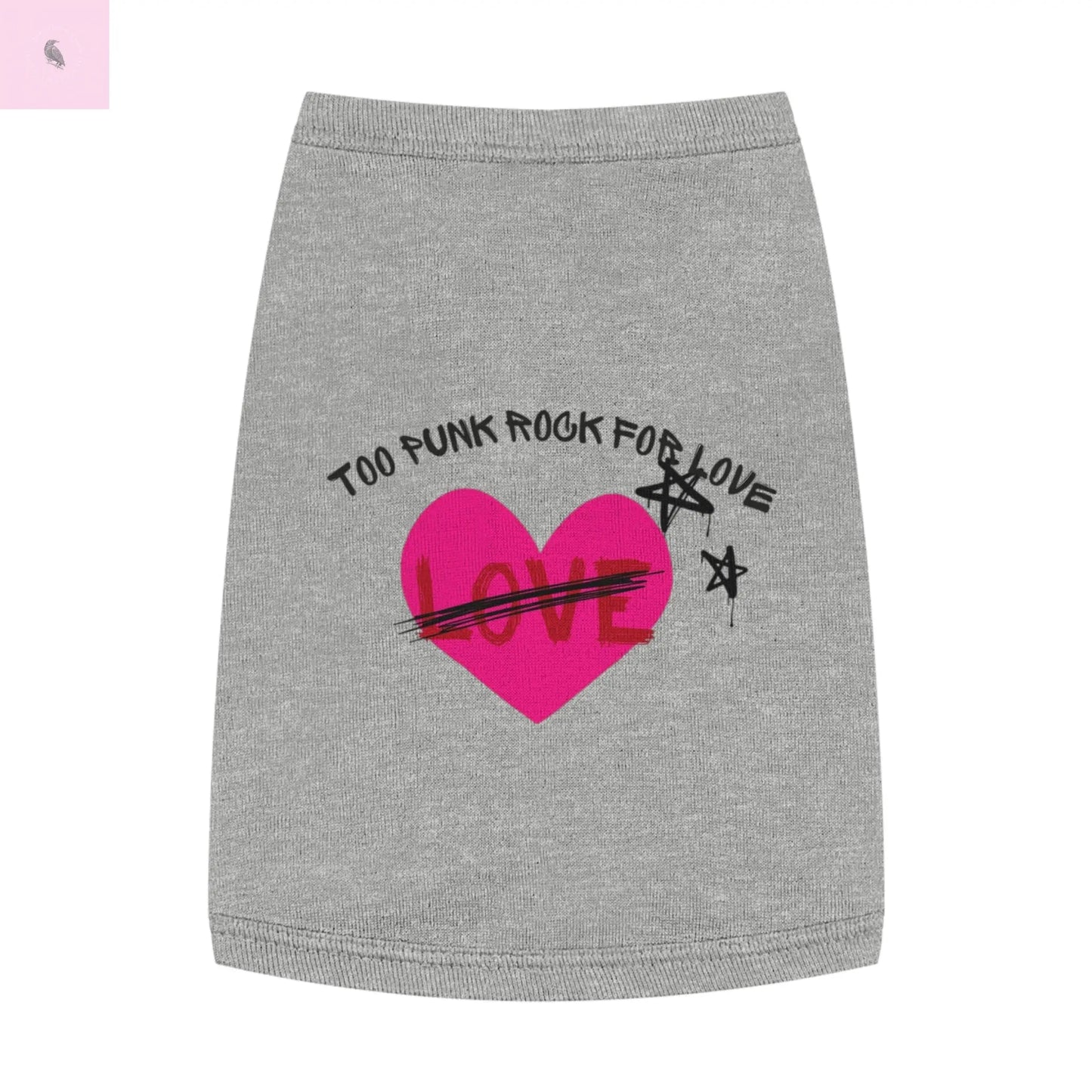 Dog Tank Top - Punk Rock Design The flirty crow