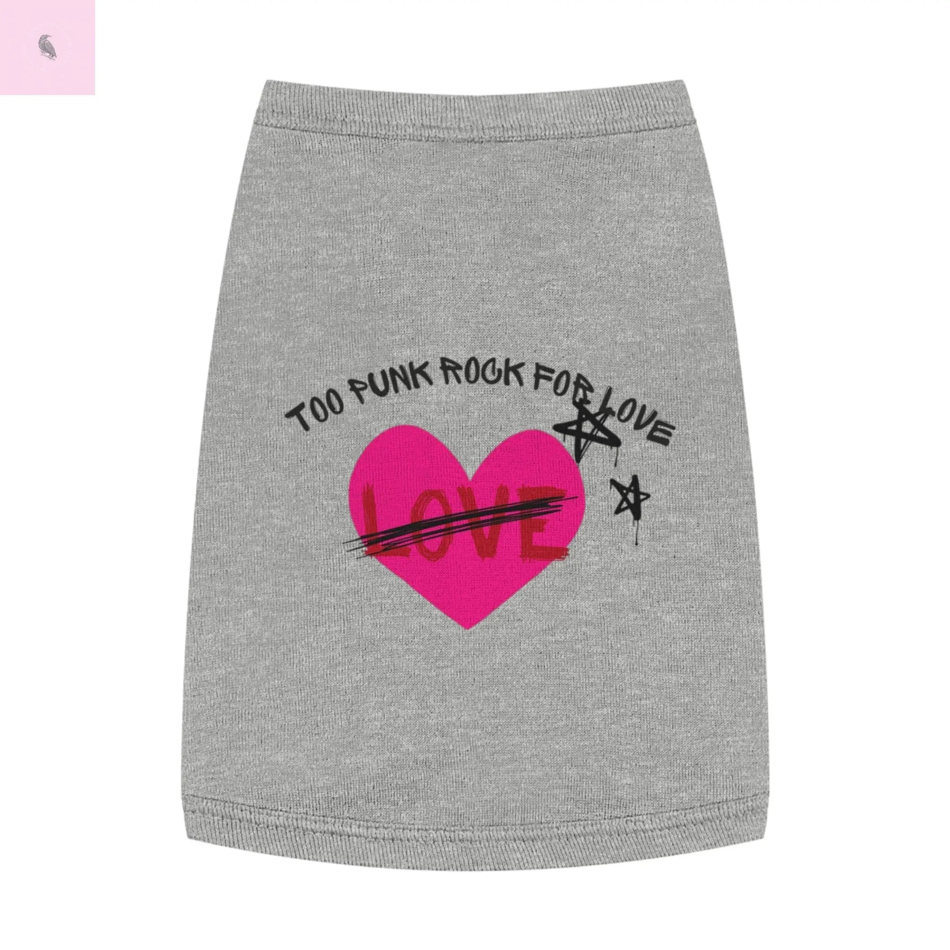 Dog Tank Top - Punk Rock Design The flirty crow