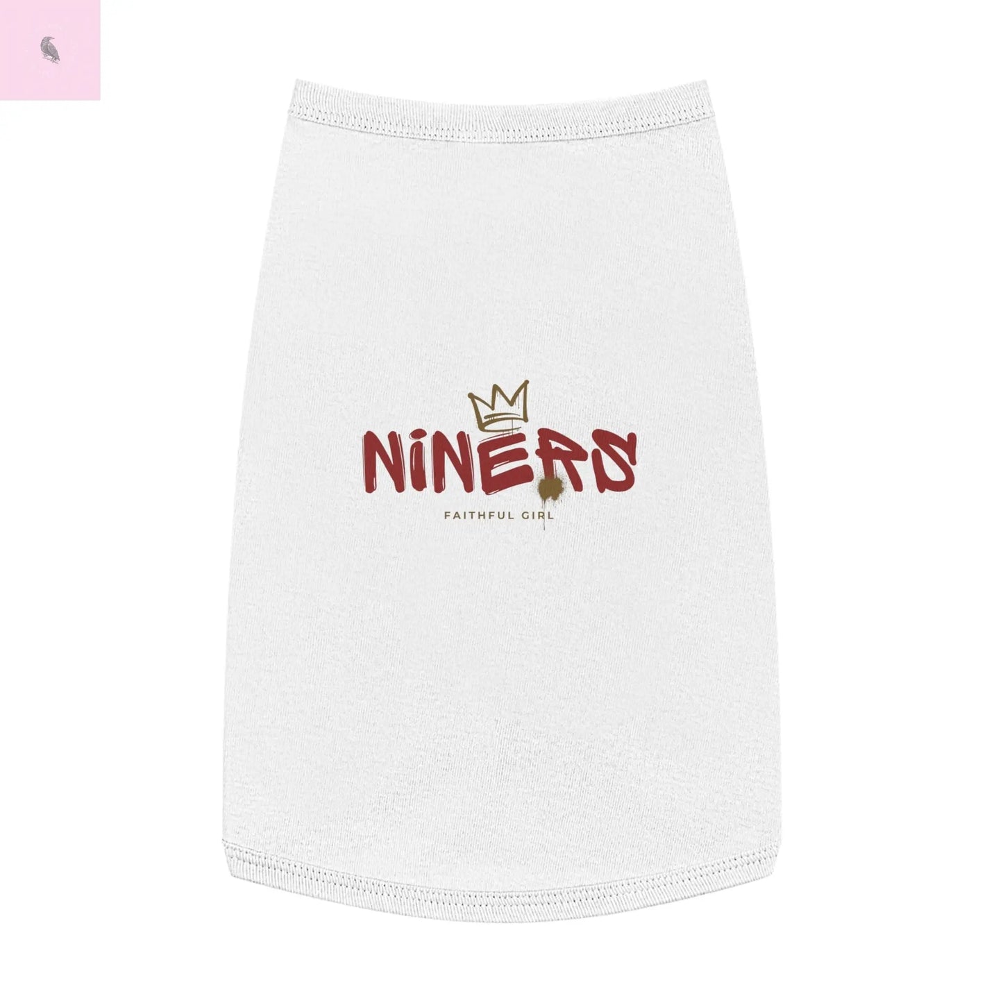 Dog Tank Top 49er Football The flirty crow