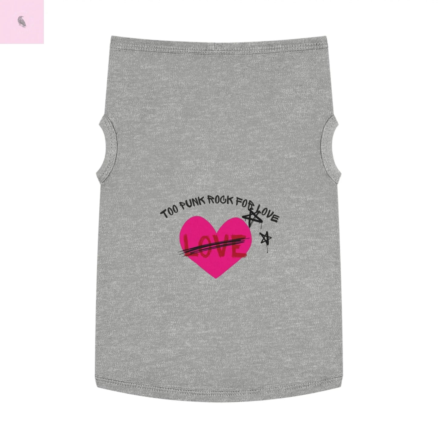 Dog Tank Top - Punk Rock Design The flirty crow
