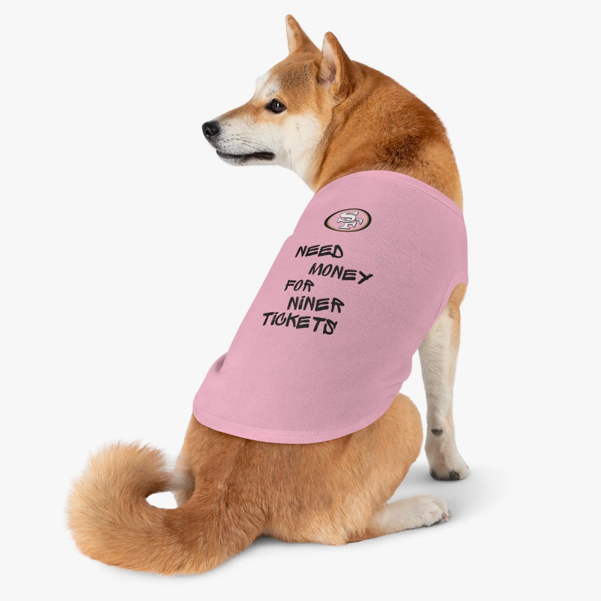 Dog Tank Top 49er Football The flirty crow