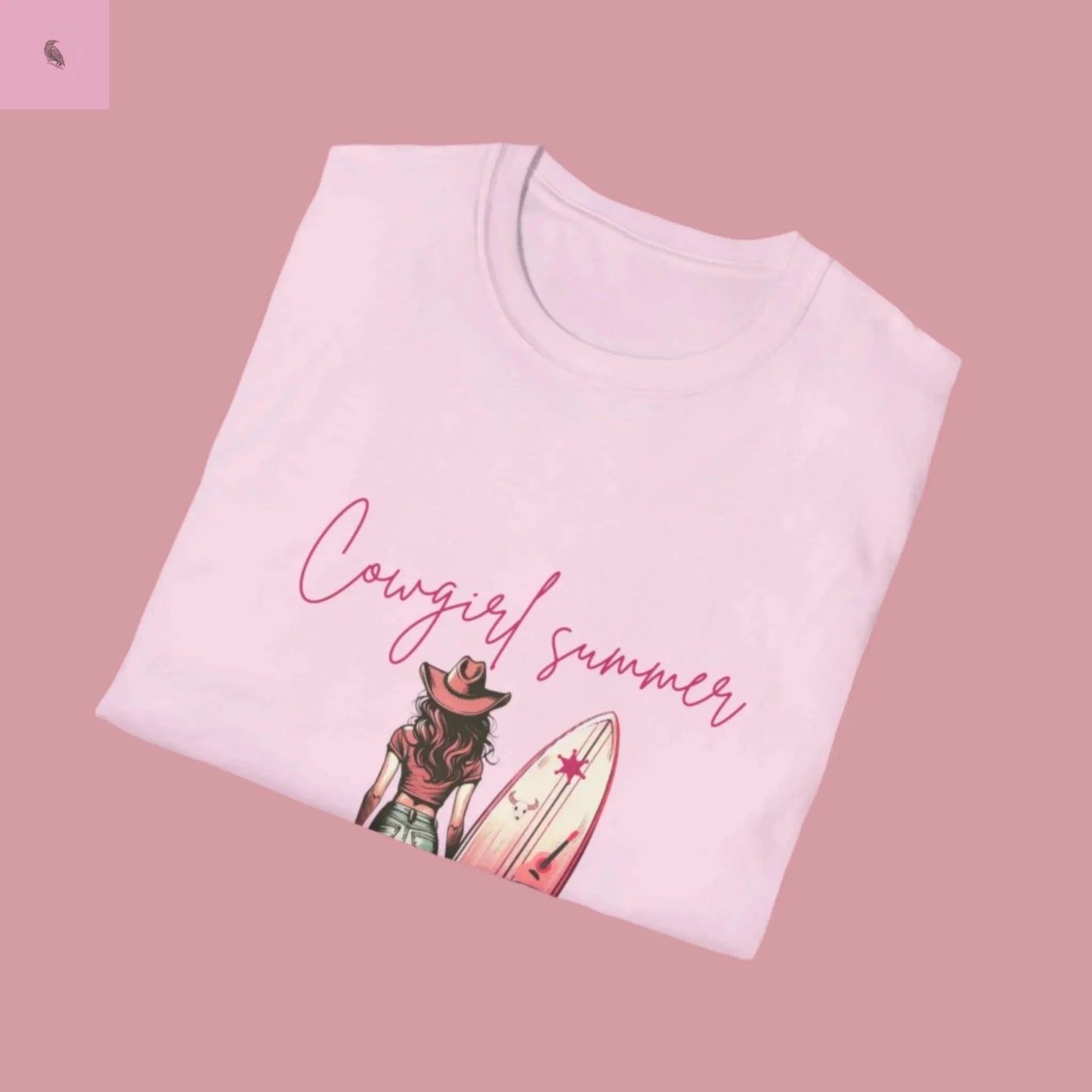 Coastal Cowgirl T-Shirt The flirty crow