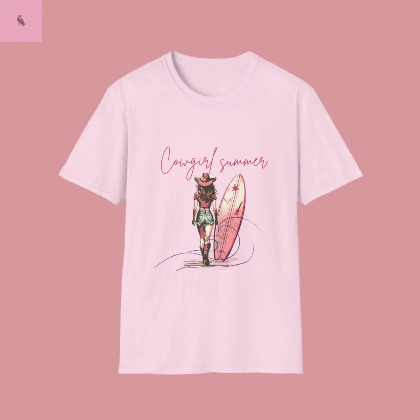 Coastal Cowgirl T-Shirt The flirty crow