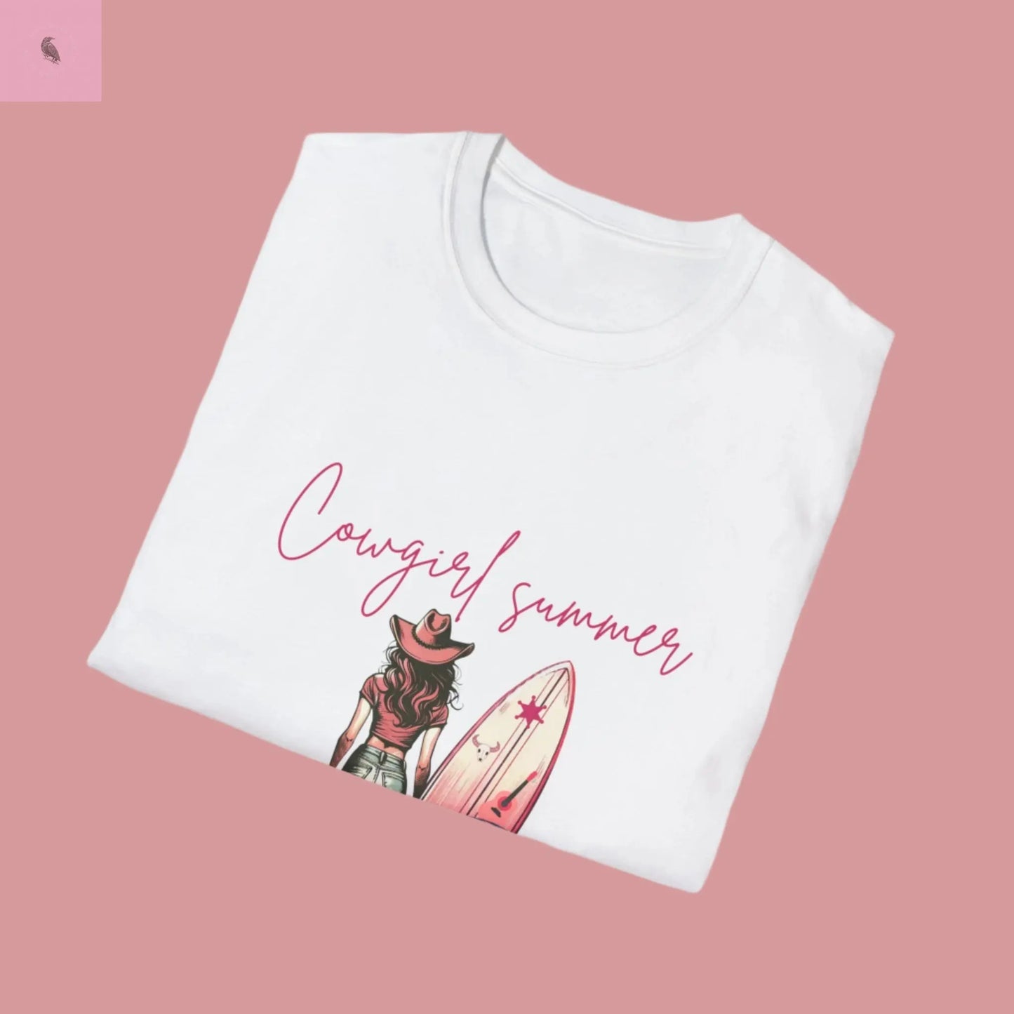 Coastal Cowgirl T-Shirt The flirty crow