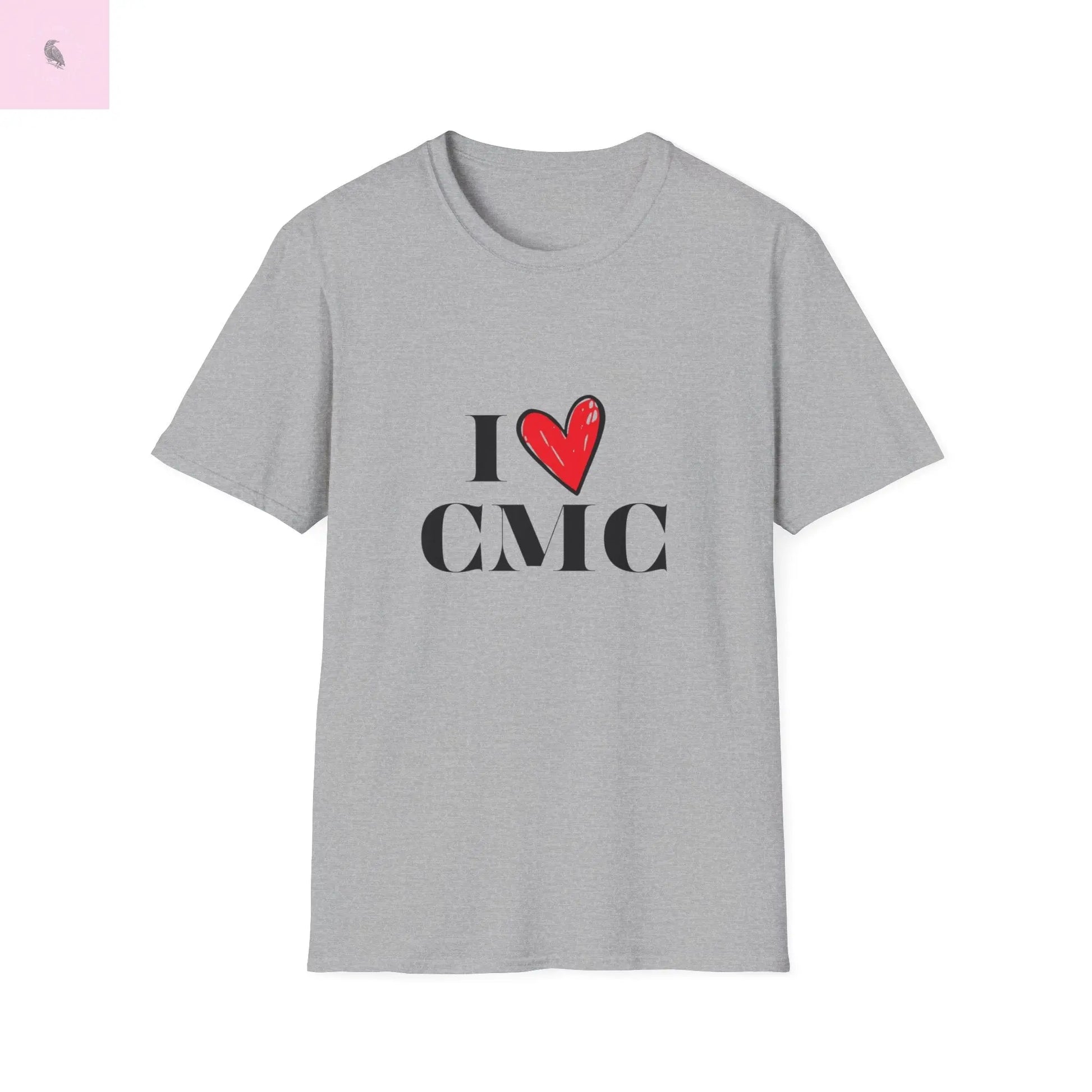 I Love CMC Unisex 49erT-Shirt, gift for niner fan, Game Day tee, 49er tshirt Printify