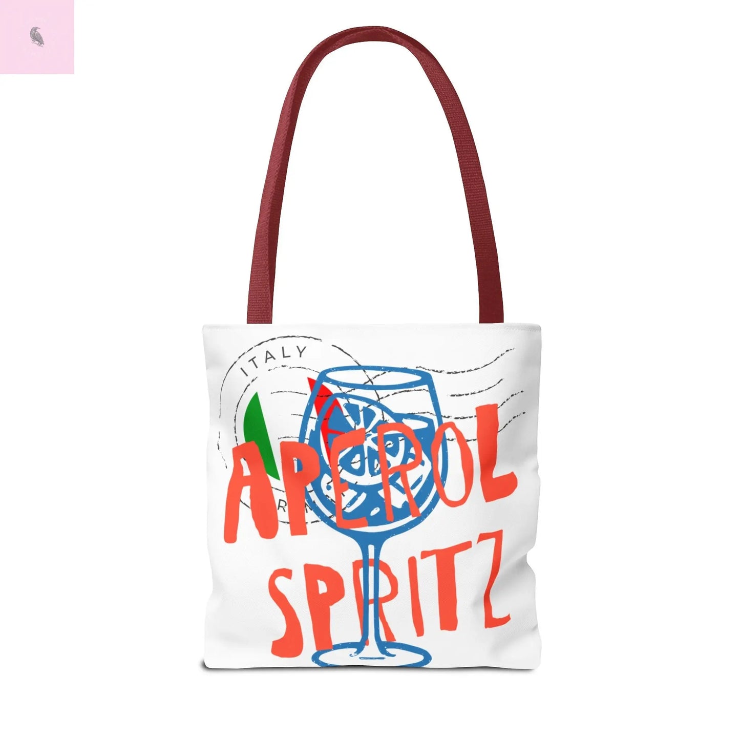 Aperol Spritz Tote Bag, Stylish Beach Bag, Summer Accessory, Gift for Cocktail Lovers, Travel Bag, Fun Party Tote The flirty crow