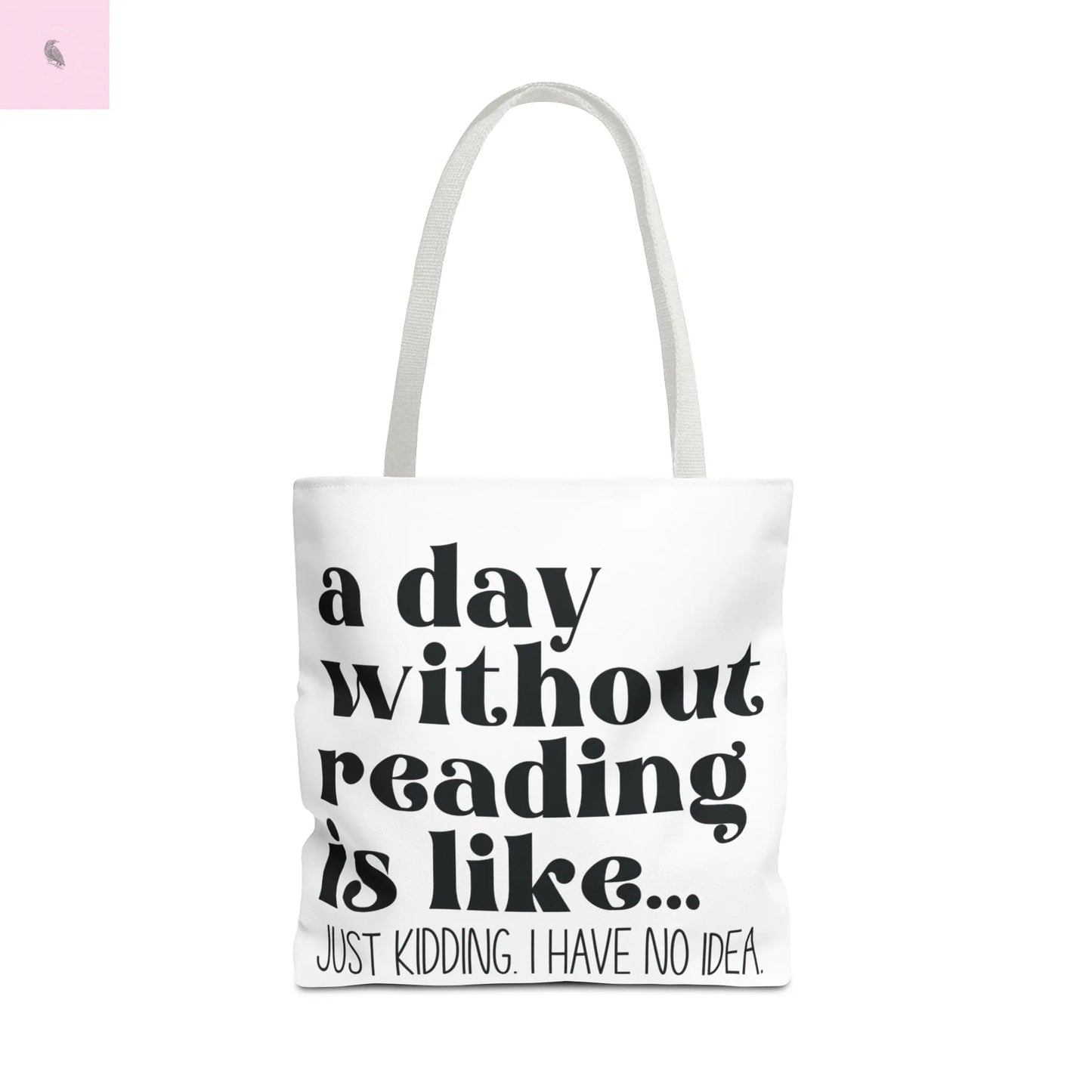 Book Lover Tote Bag, Funny Reading Quote, Literary Gift, Planner Bag, Library Tote, Reading Accessories, beach tote, grocery tote Printify