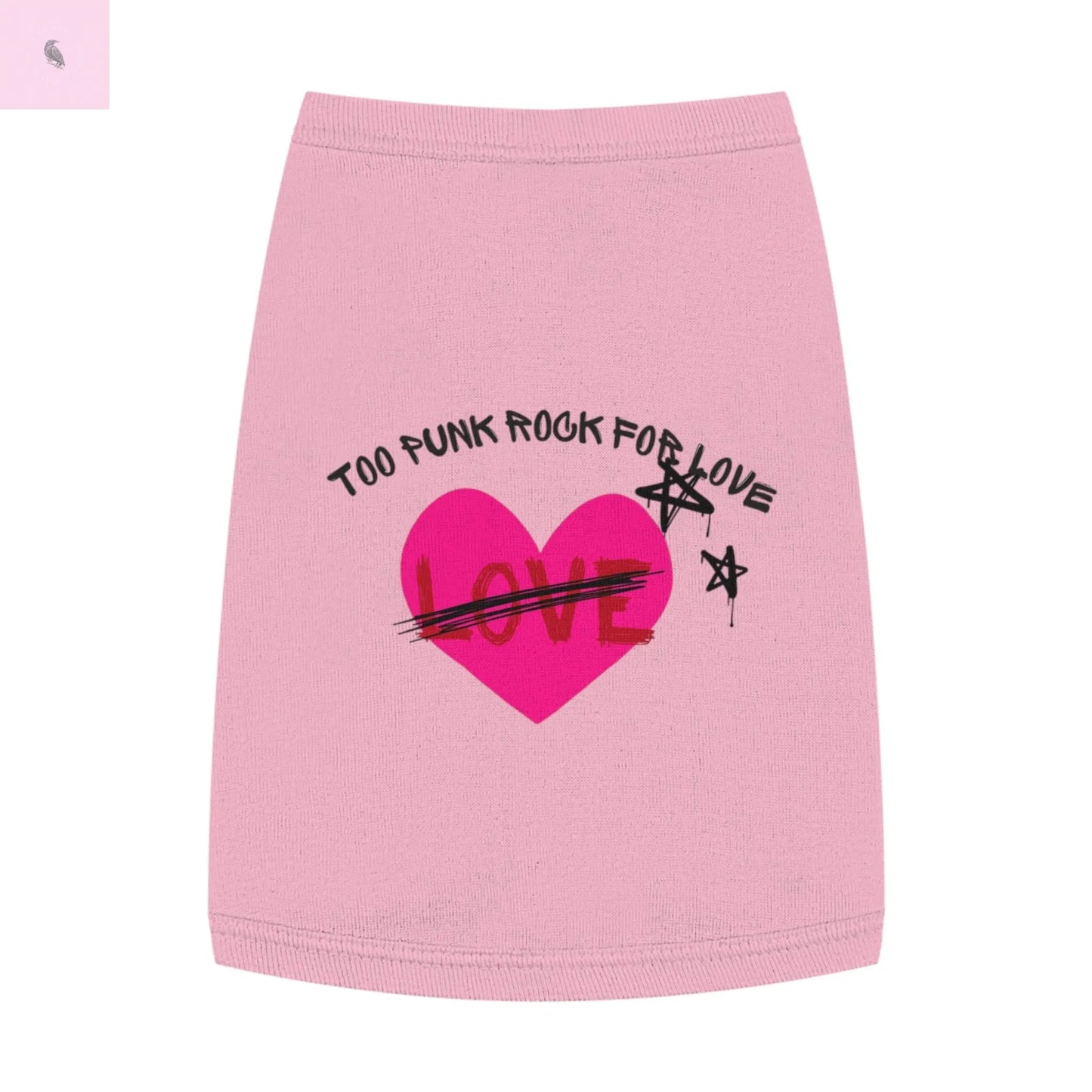 Dog Tank Top - Punk Rock Design The flirty crow