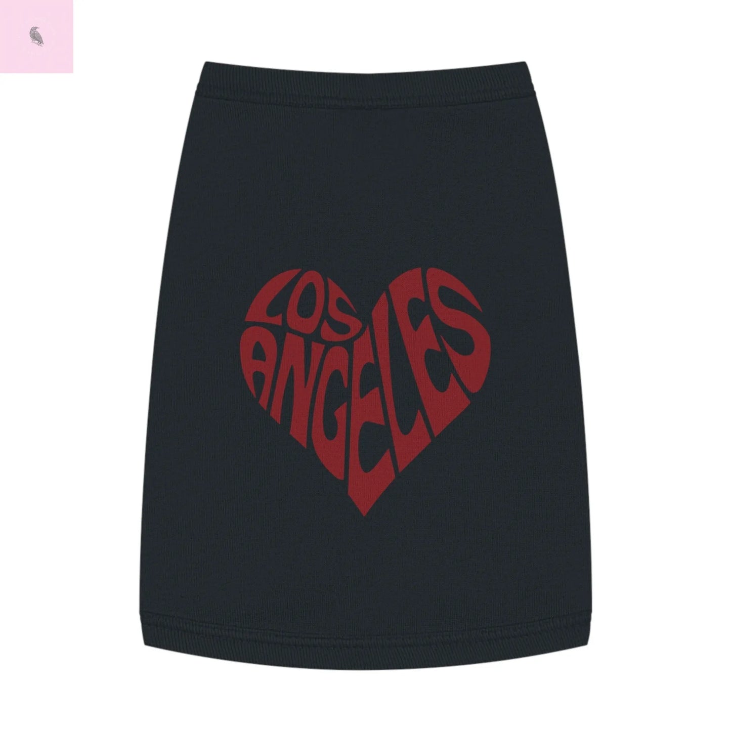 Pet Tank Top - Los Angeles Design for Pets The flirty crow