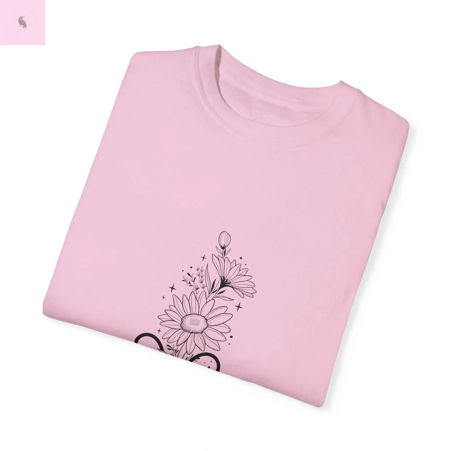 Aries birth flower T-Shirt for Astrology Lovers Printify