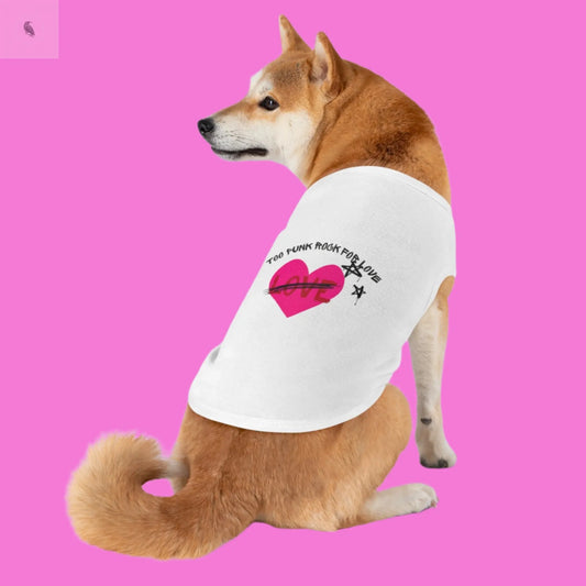Dog Tank Top - Punk Rock Design The flirty crow