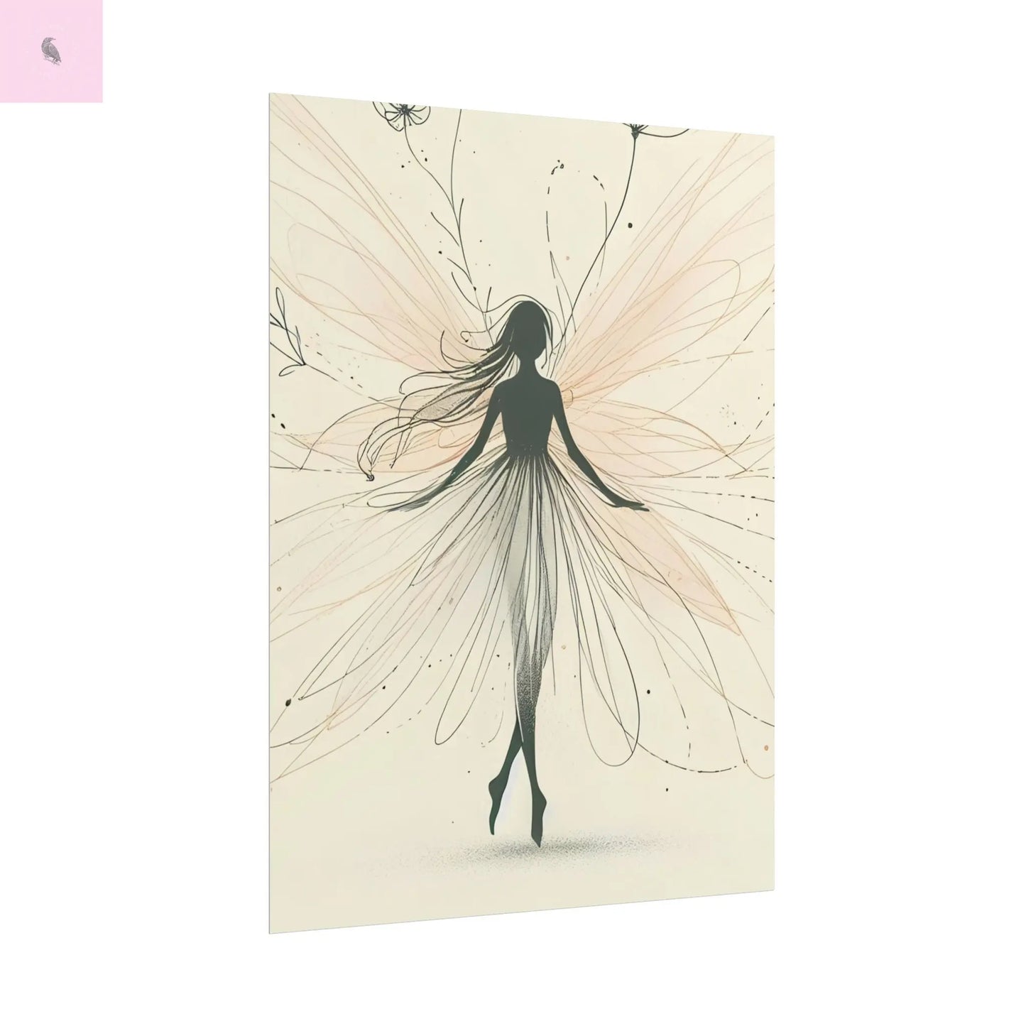 Fairy Poster - The flirty crow