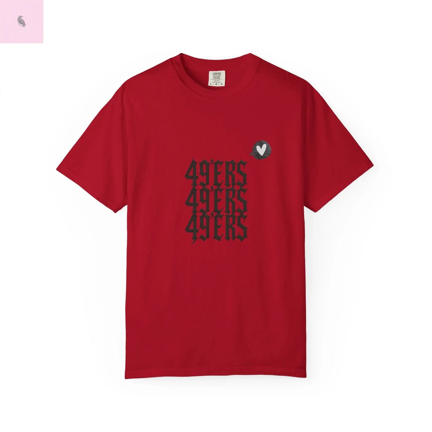 Vintage 49ers Unisex T-Shirt - The flirty crow