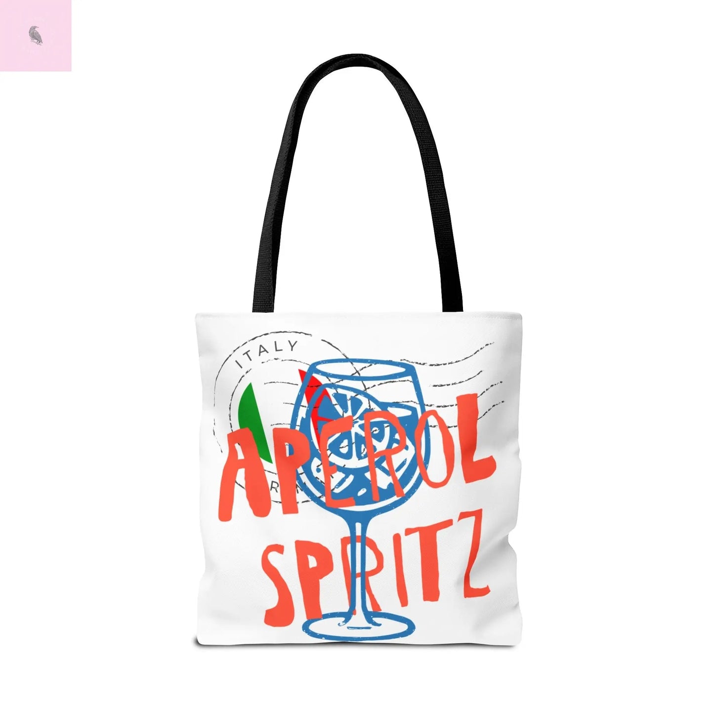 Aperol Spritz Tote Bag, Stylish Beach Bag, Summer Accessory, Gift for Cocktail Lovers, Travel Bag, Fun Party Tote The flirty crow