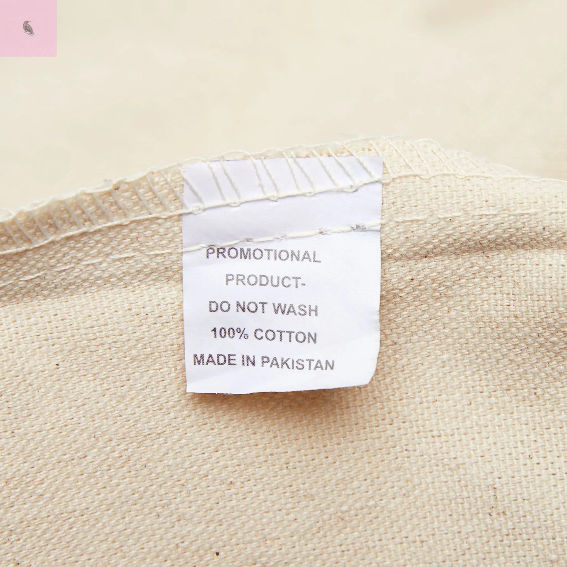 Cotton Canvas Tote Bag Respect the locals the flirty crow
