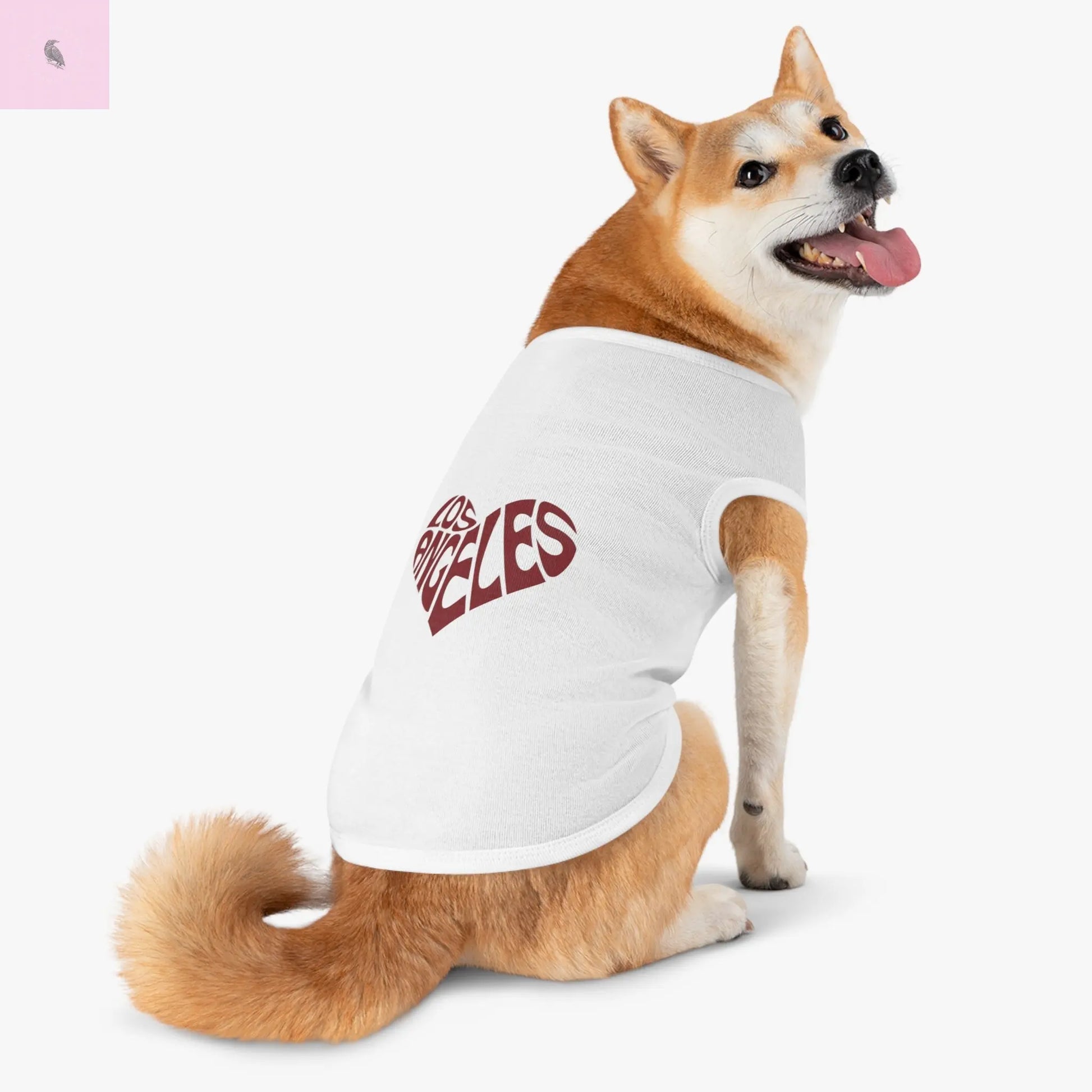 Pet Tank Top - Los Angeles Design for Pets The flirty crow
